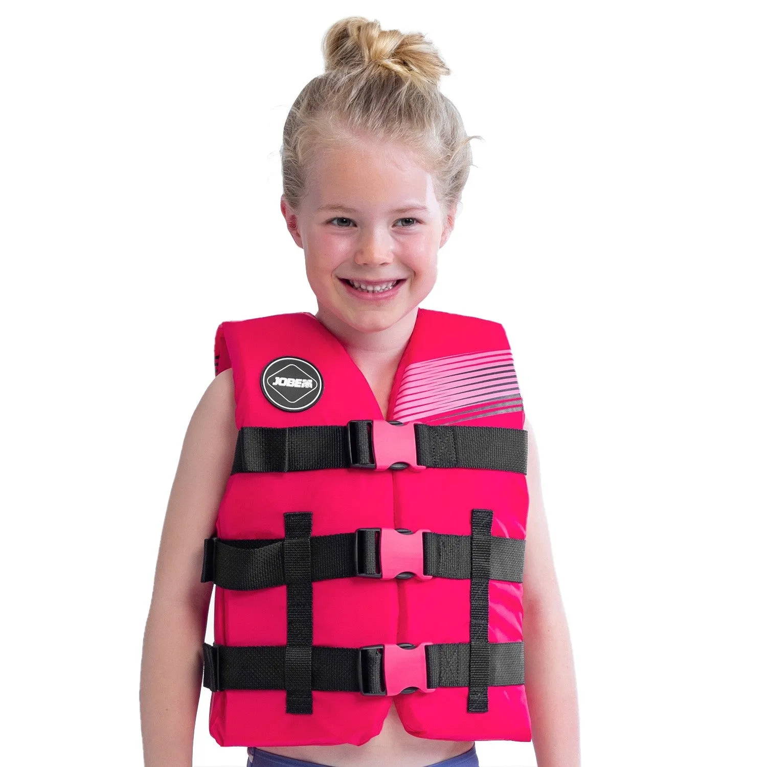 Jobe Nylon Life Vest Kids Hot Pink  244820003-PCS.