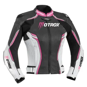 Ladies Biker Jacket Genius Leather Racing Wear