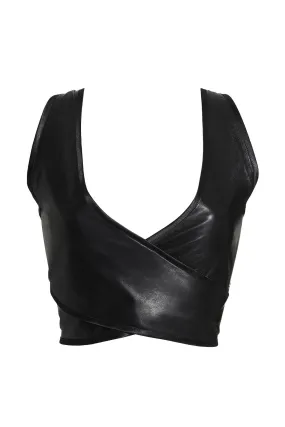 Lexi Soft Cup Leather Bra