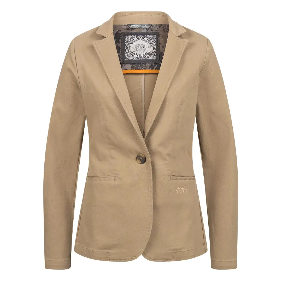 Marie Ladies Denim Stretch Jacket - Dune by Blaser