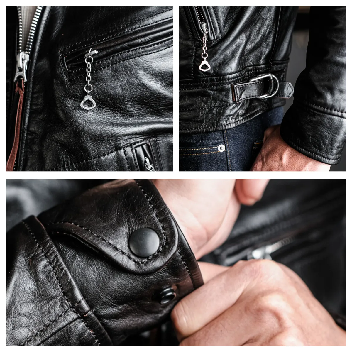 Men's 1930s Mulholland Leather Jacket