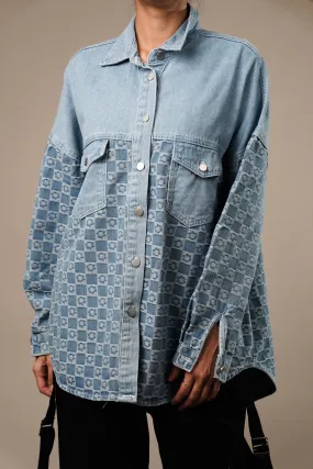 Metro Edge Denim Shirt