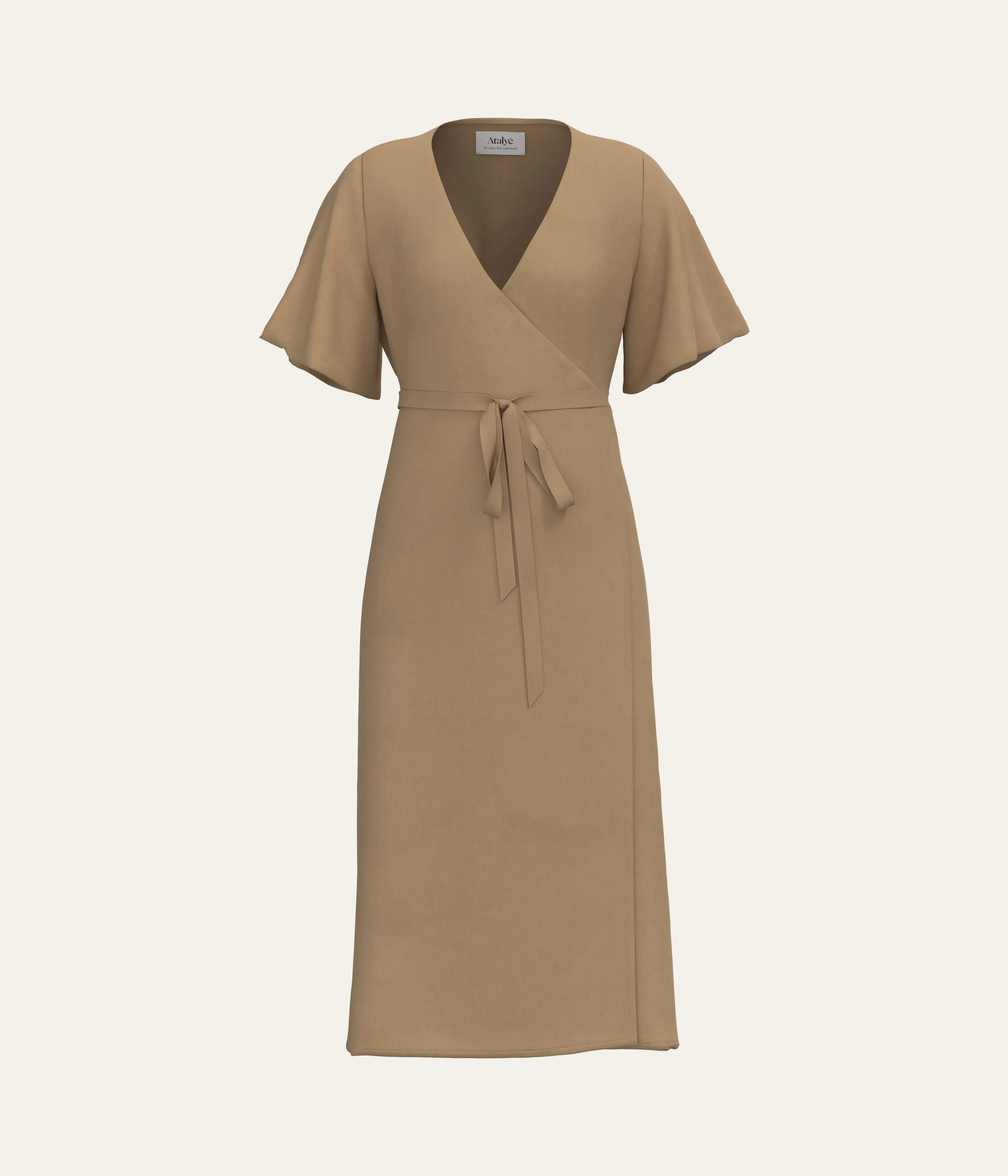 Midi Wrap Dress