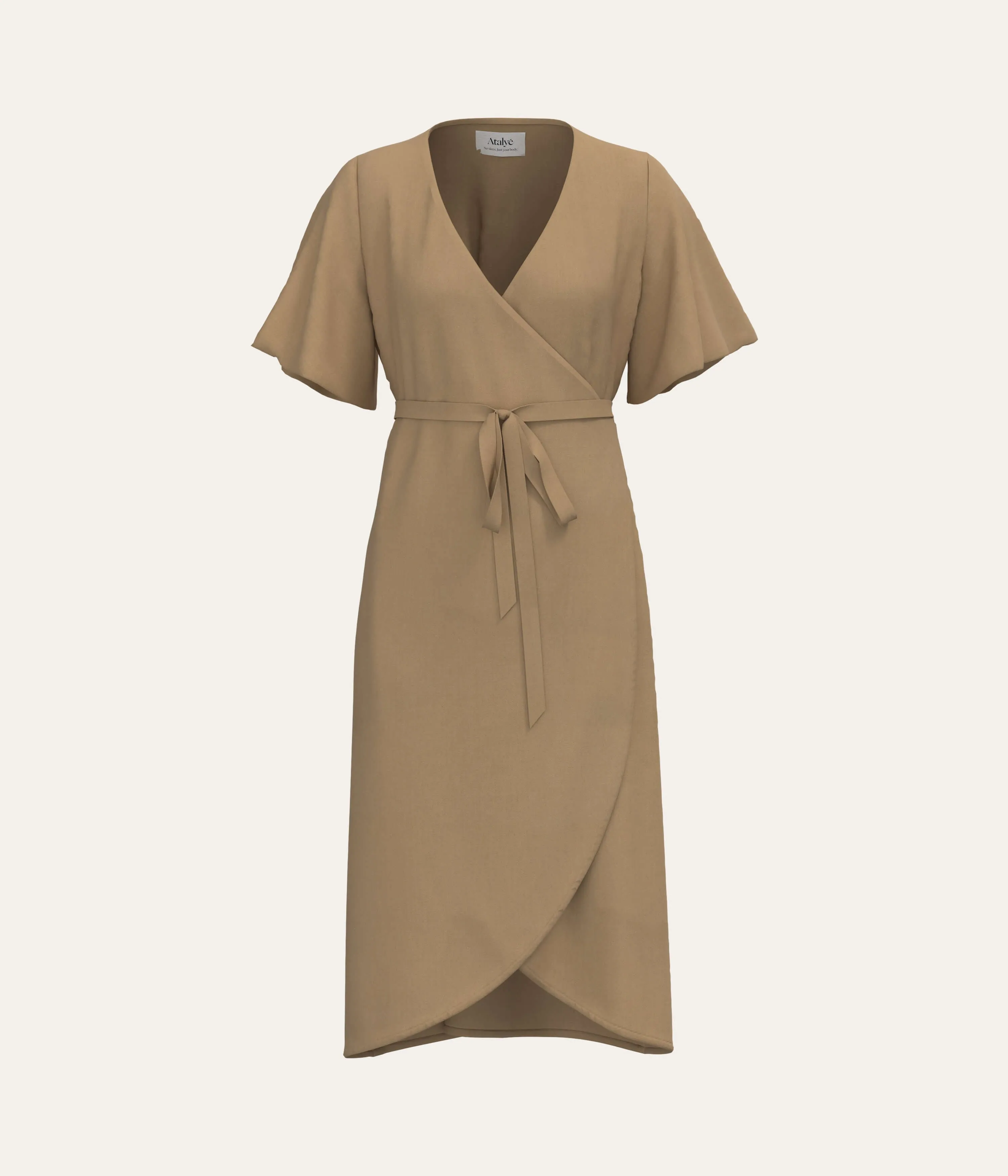 Midi Wrap Dress