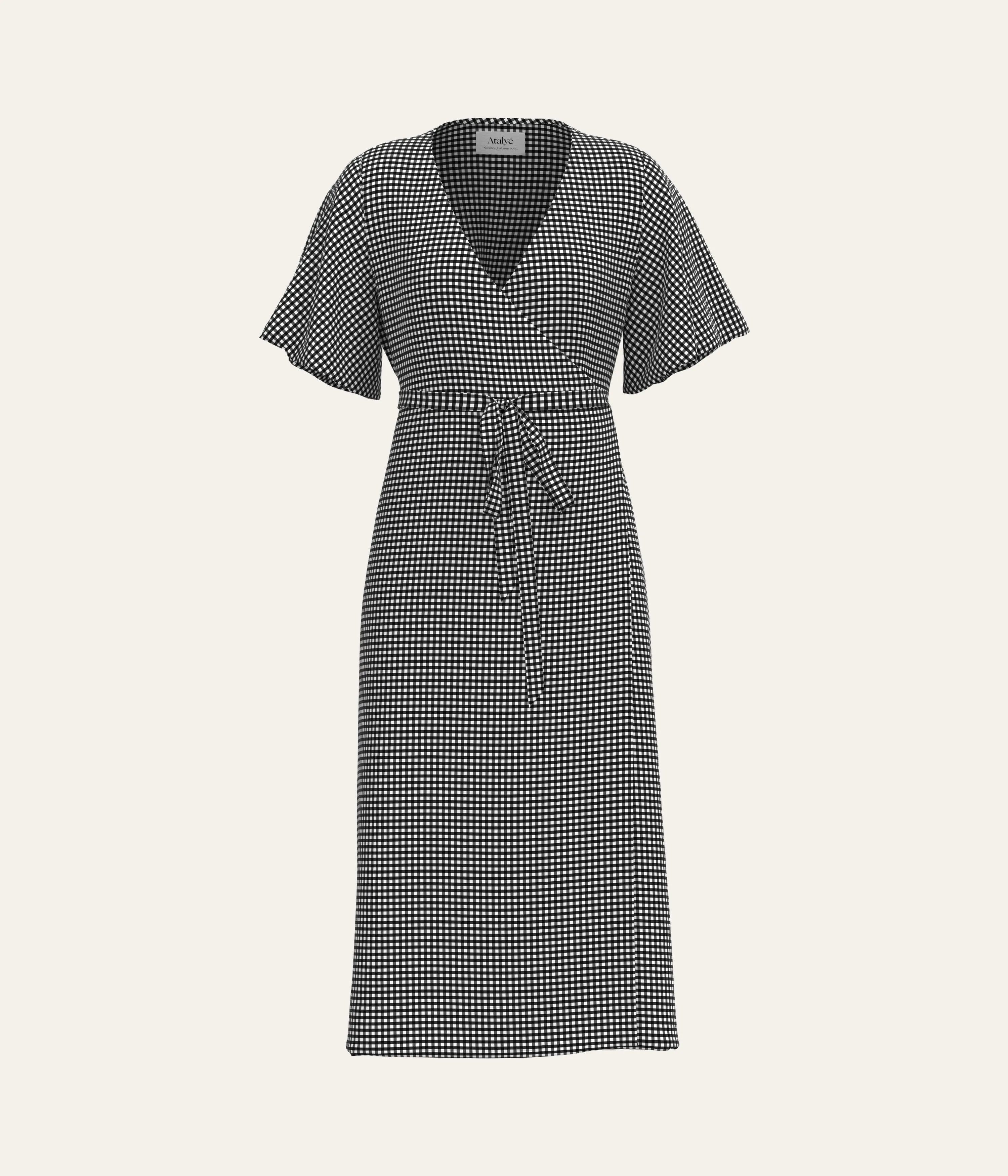 Midi Wrap Dress