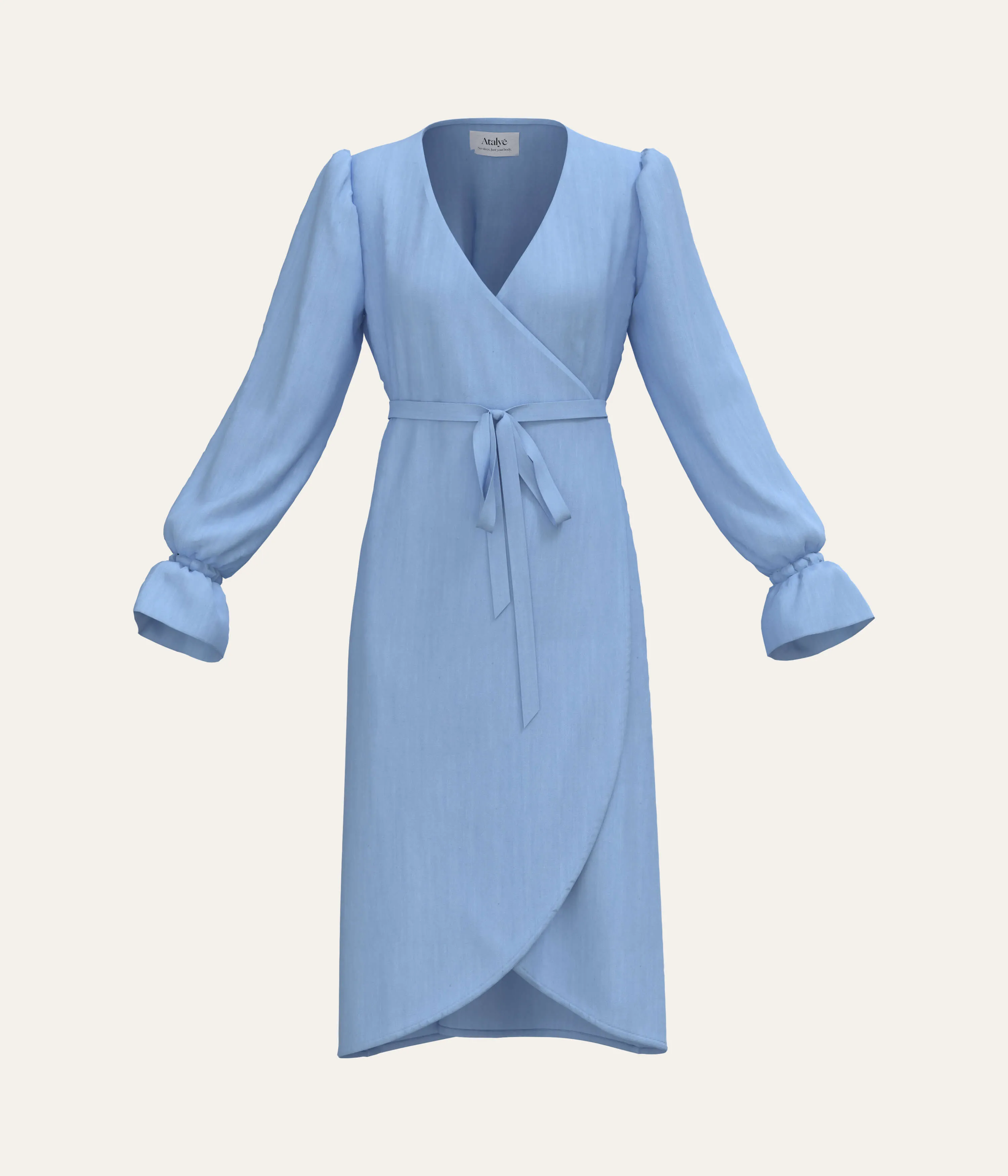 Midi Wrap Dress