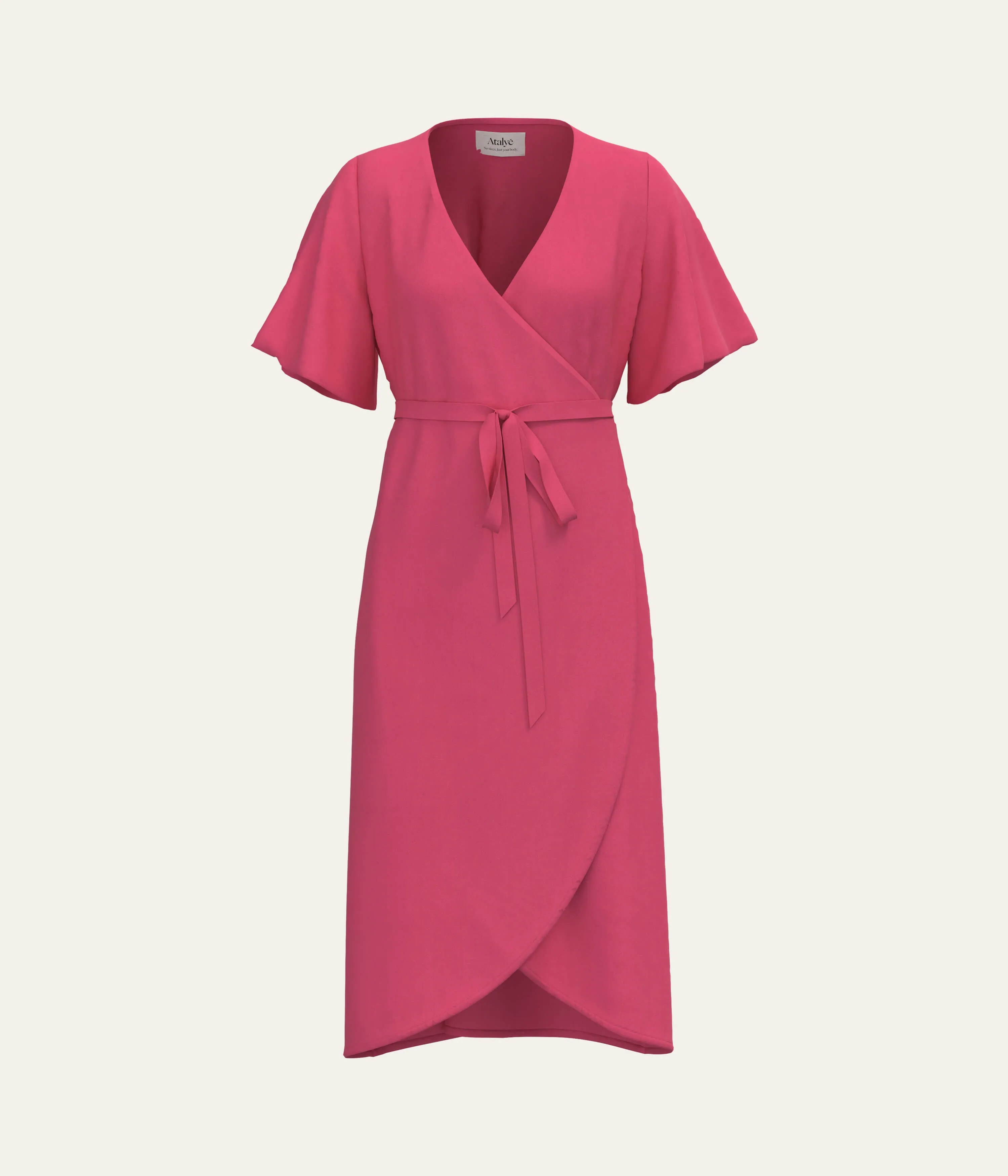 Midi Wrap Dress