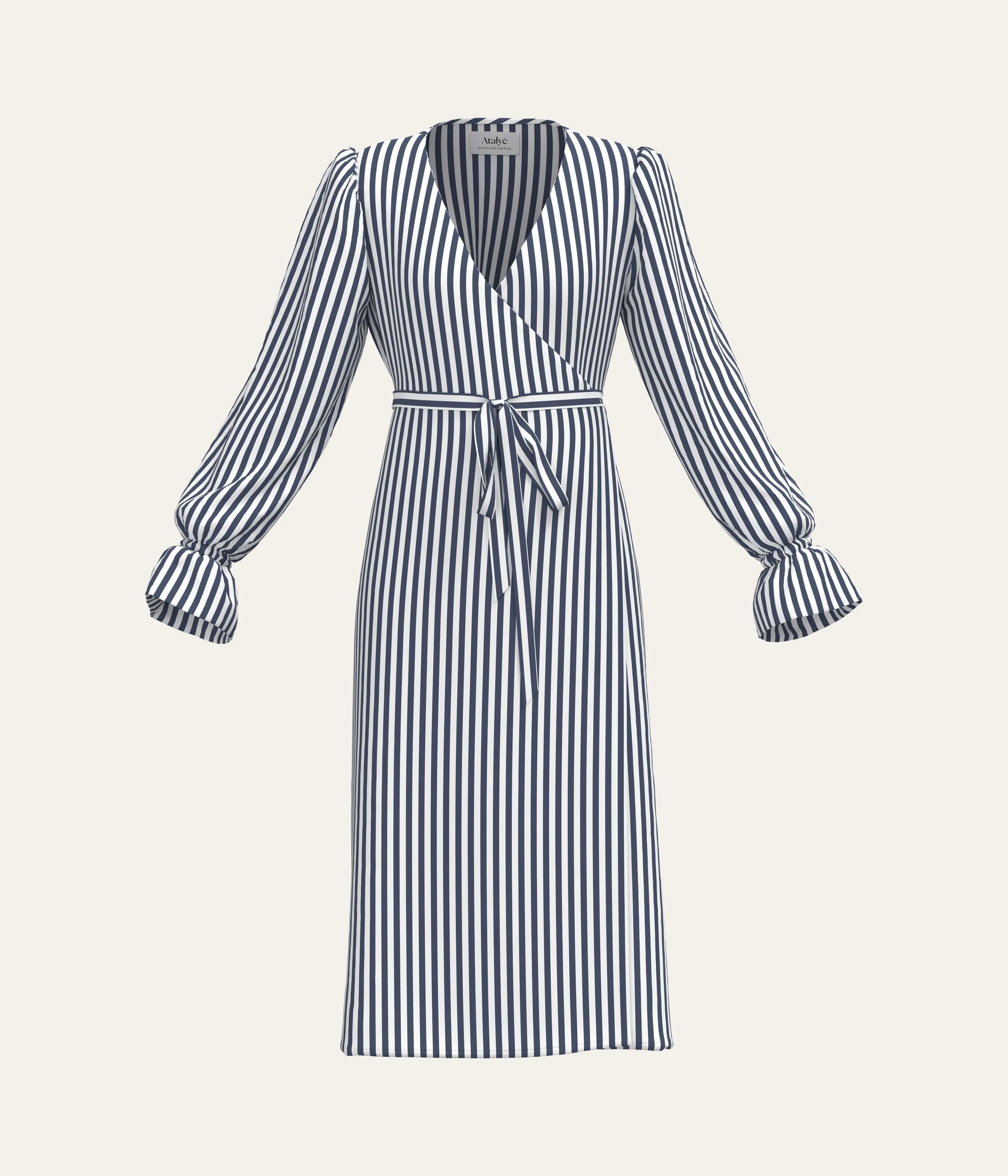 Midi Wrap Dress