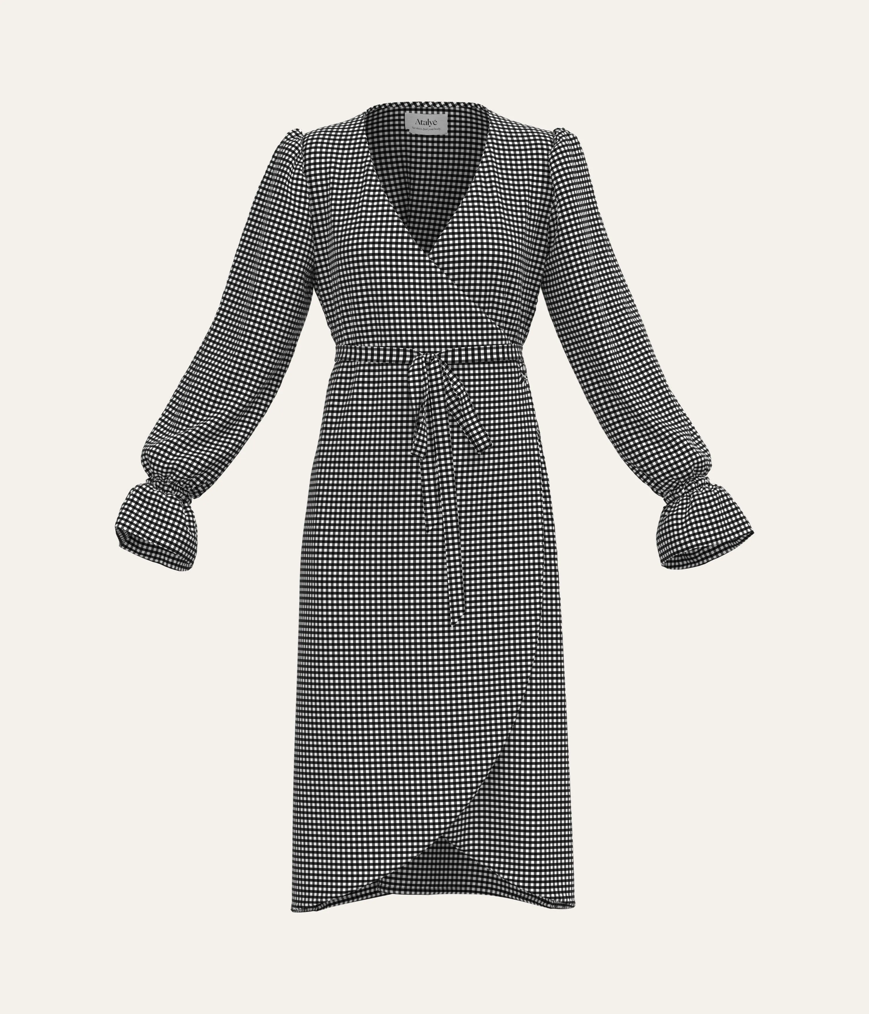 Midi Wrap Dress