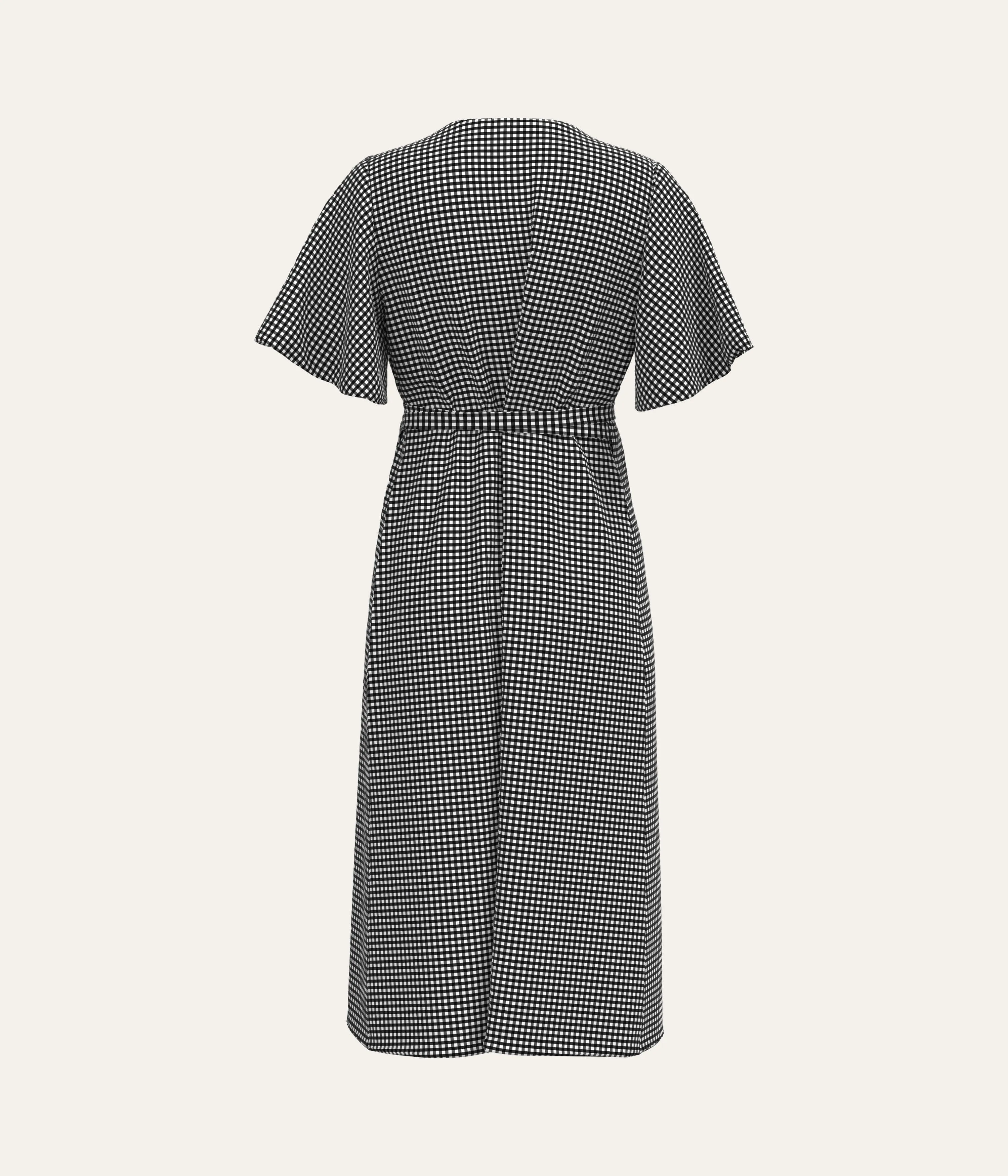 Midi Wrap Dress