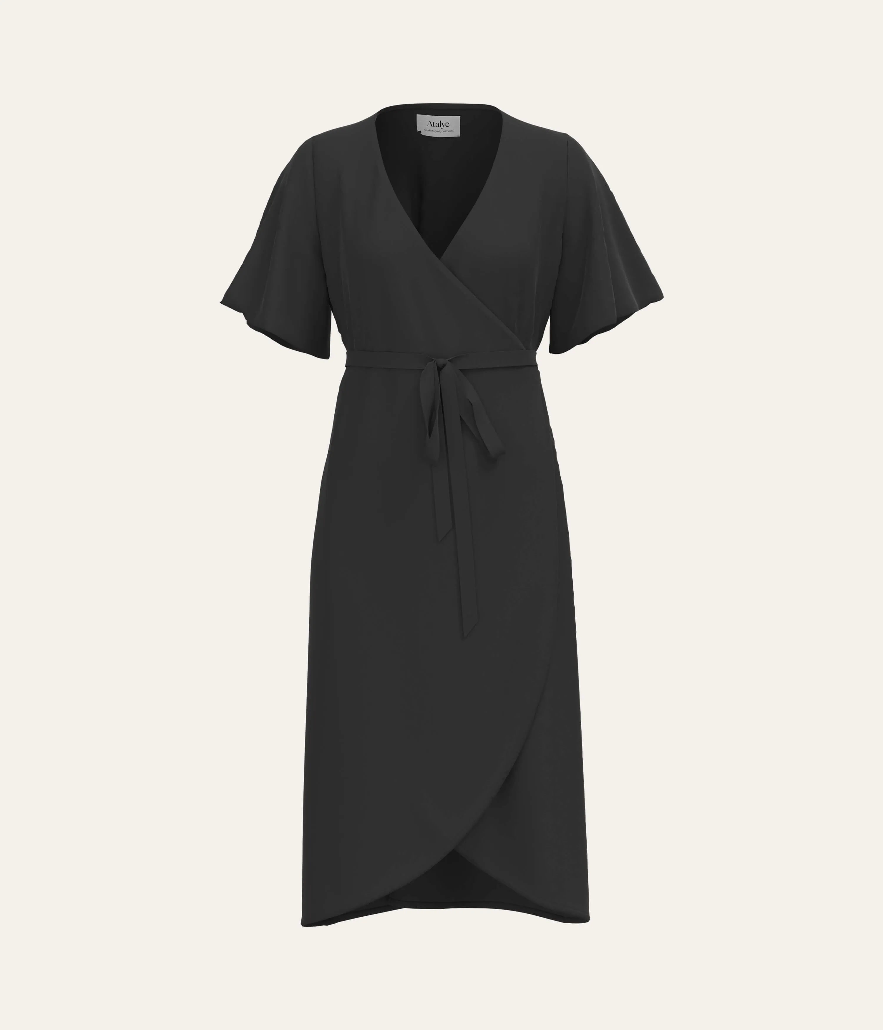 Midi Wrap Dress