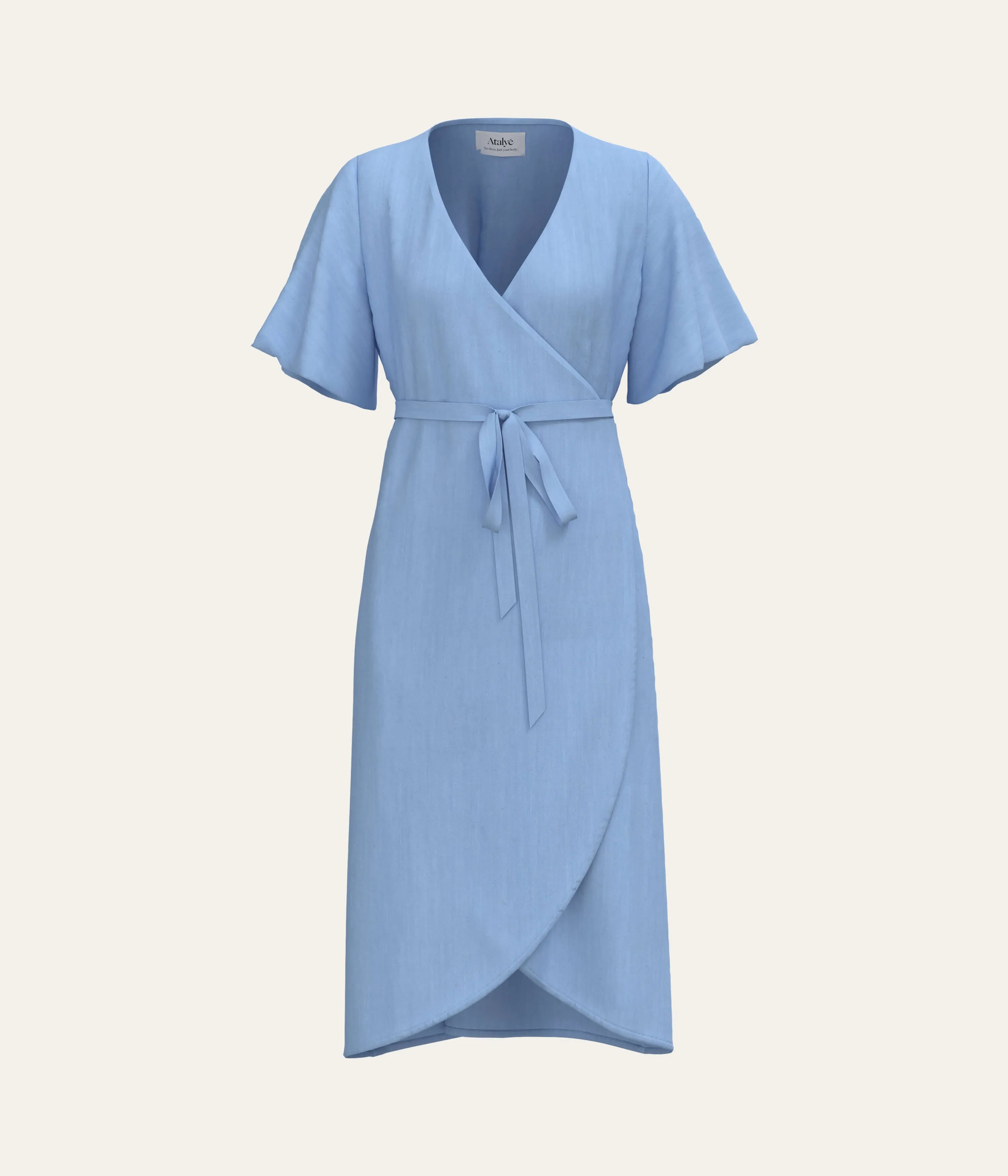 Midi Wrap Dress