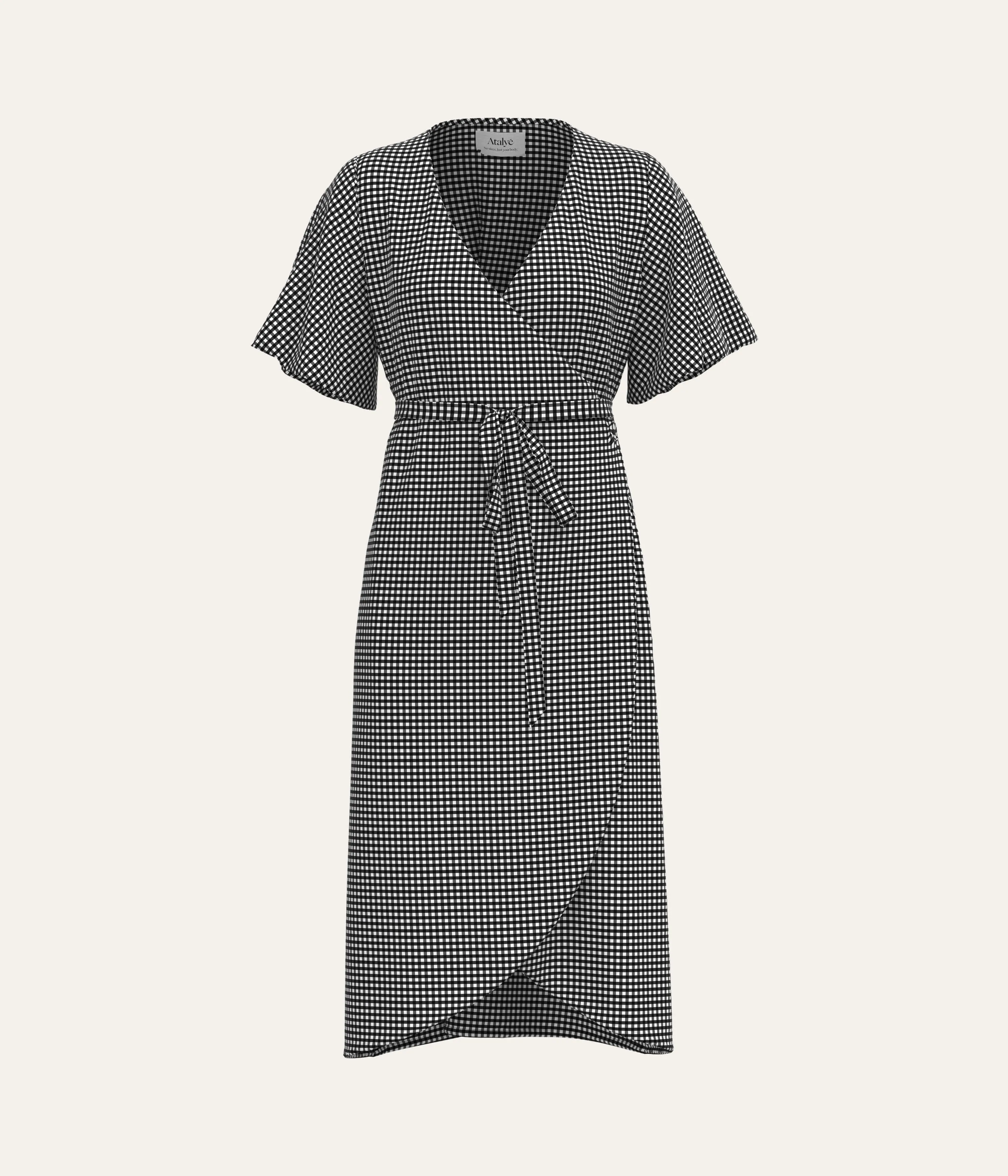 Midi Wrap Dress