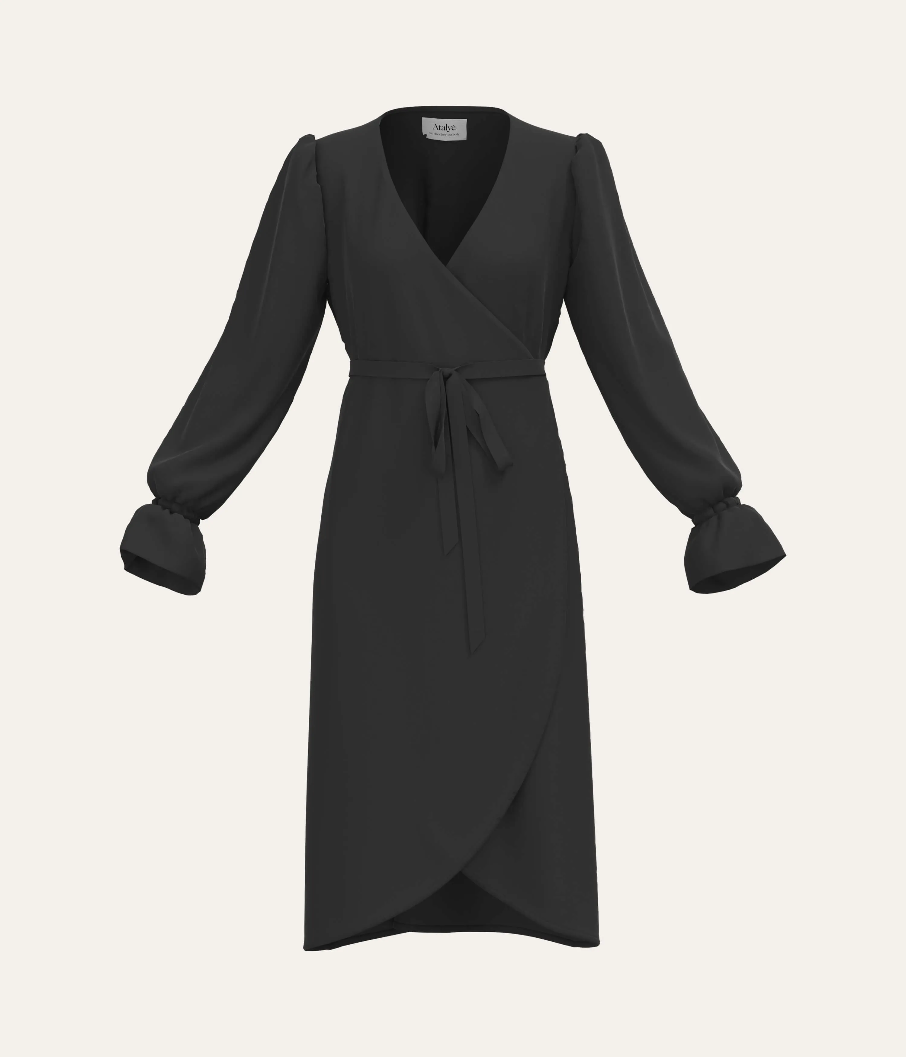 Midi Wrap Dress