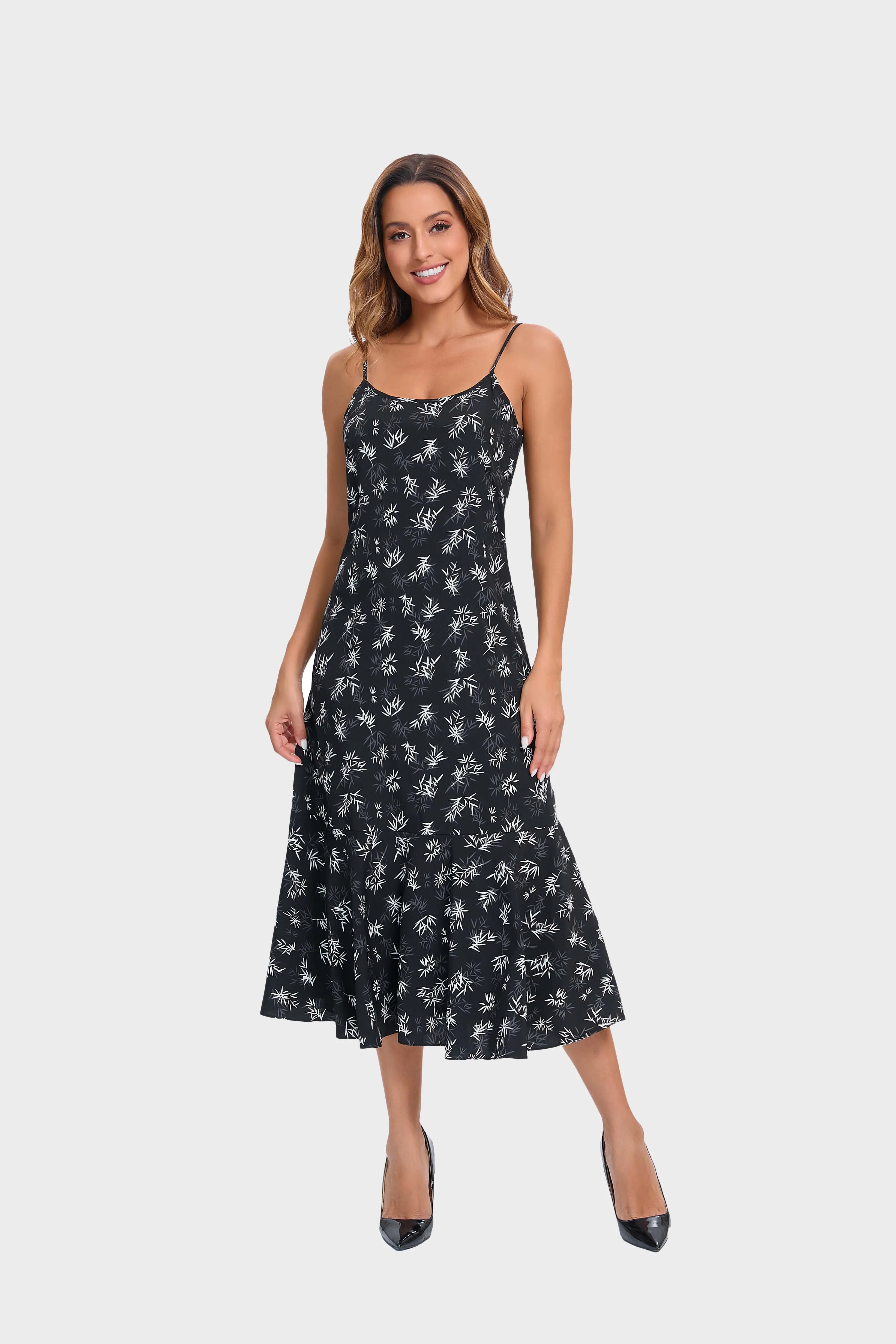 Midnight Floral Slip (Dress Only)