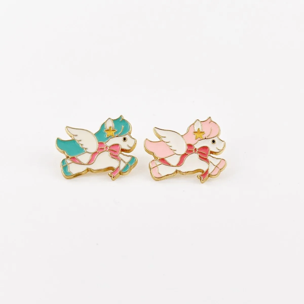 Mini Unicorn Pin 2 pcs Cute Anime Lapel Enamel Pin