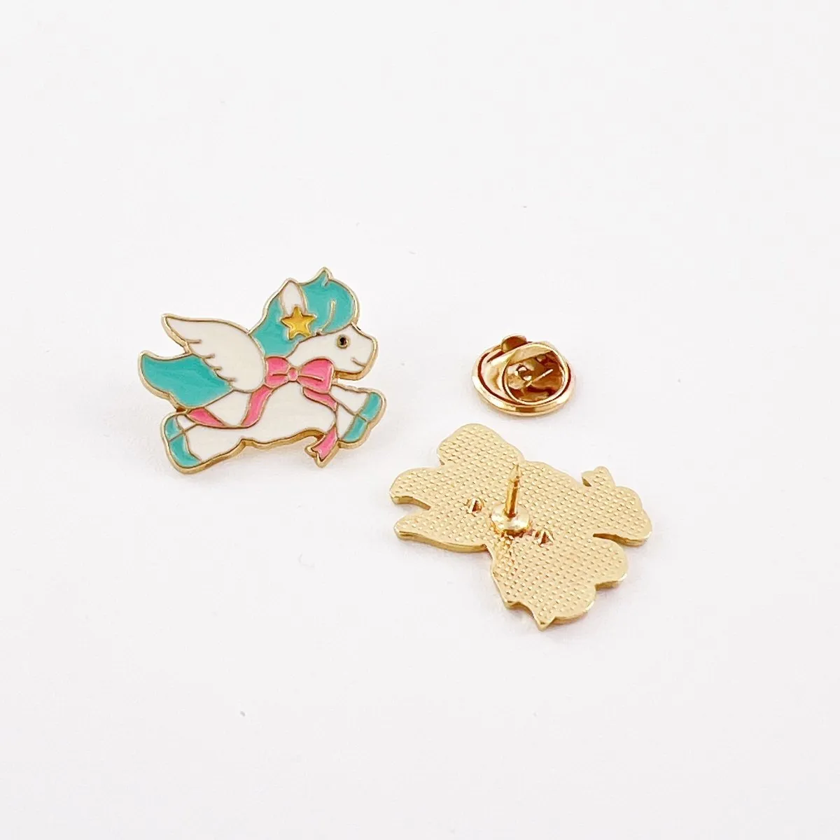 Mini Unicorn Pin 2 pcs Cute Anime Lapel Enamel Pin