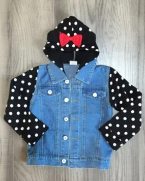 Minnie Inspired Denim Jacket