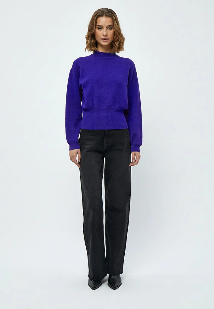 MSJose Knit Turtleneck - Royal Blue