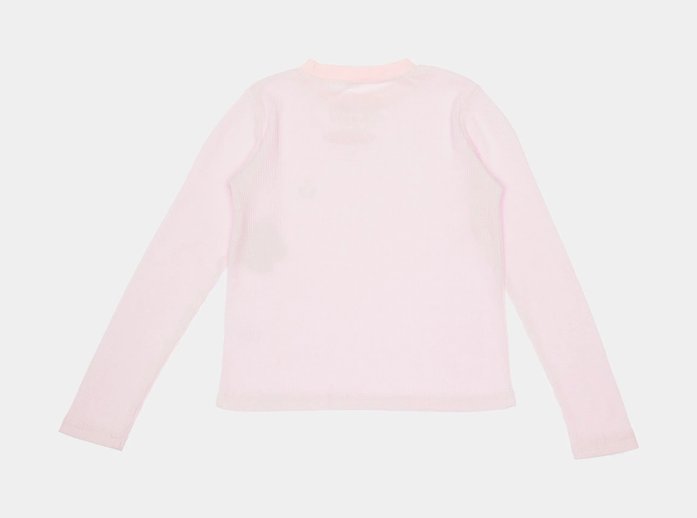 My Little Pony Pinkie Pie Long Sleeve Waffle Infant Toddler Knit T-Shirt (Pink)