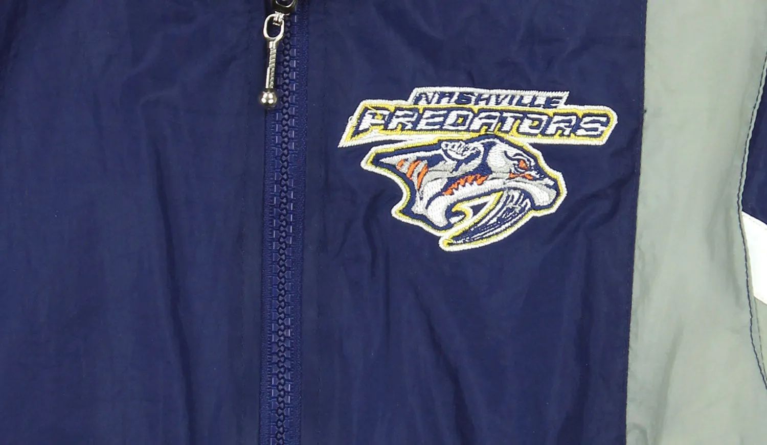 NHL Infant Nashville Predators Windbreaker Set, Navy & Grey