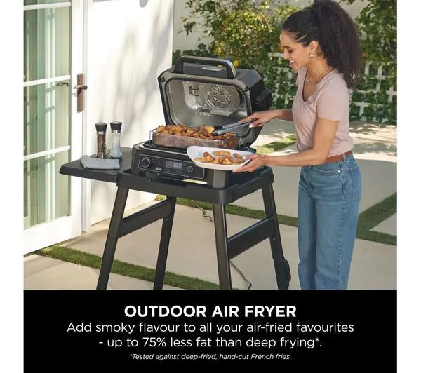 Ninja Woodfire XL Electric Outdoor BBQ Grill & Smoker | OG850UK