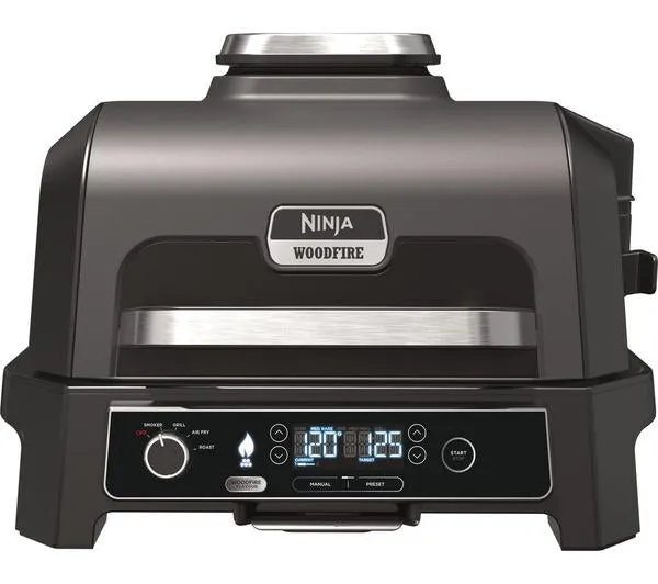 Ninja Woodfire XL Electric Outdoor BBQ Grill & Smoker | OG850UK