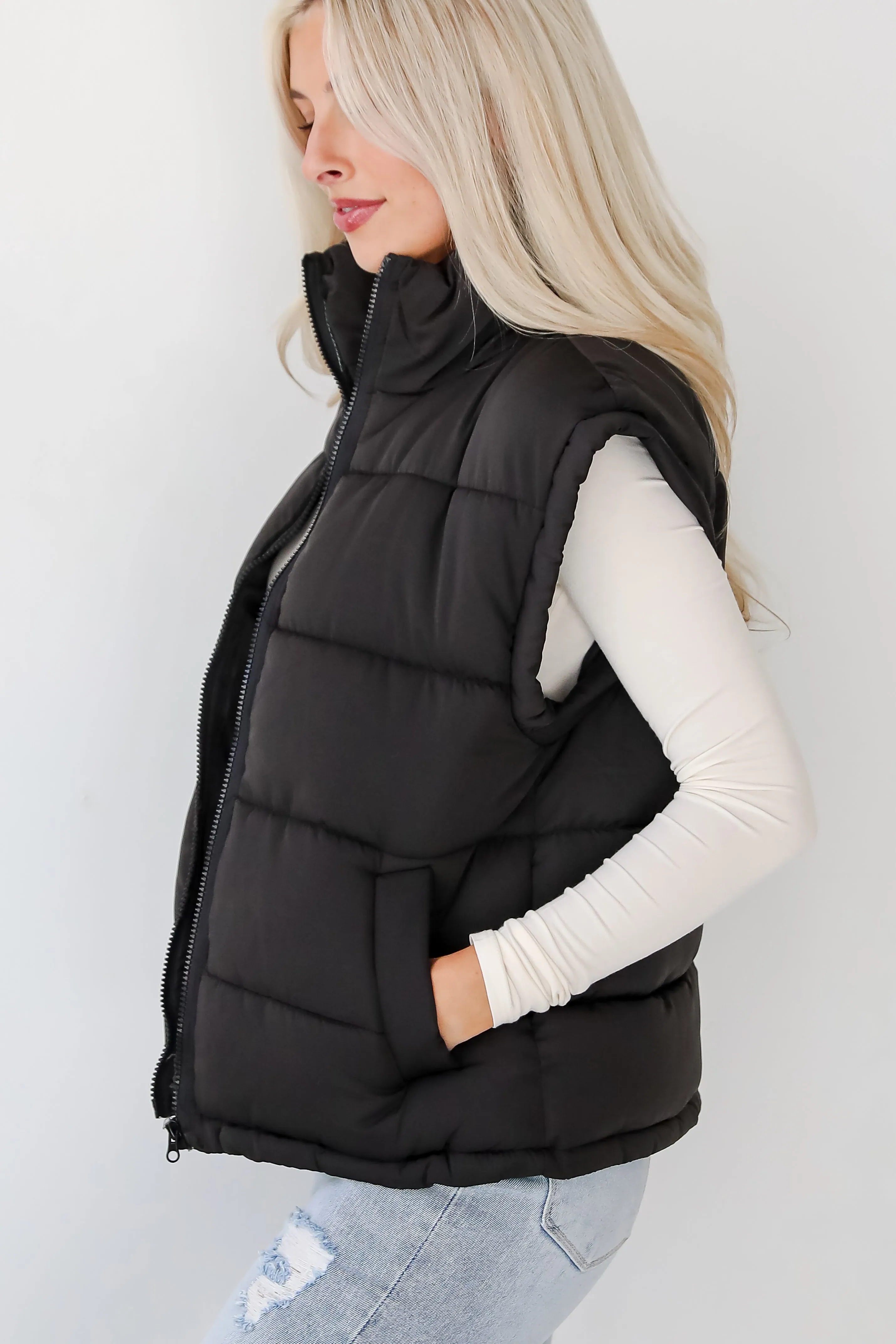 On Cloud Nine Puffer Vest - DOORBUSTER