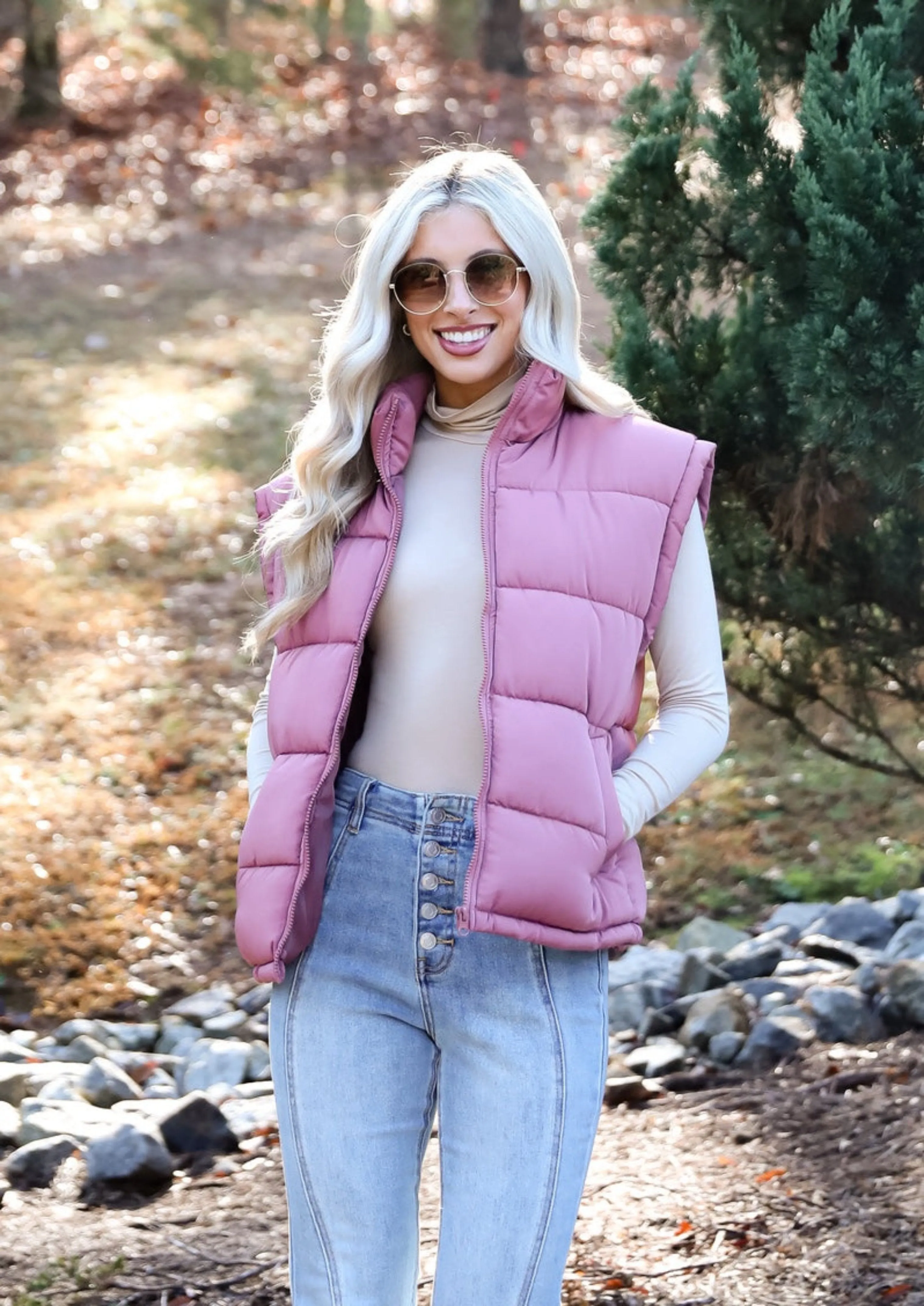 On Cloud Nine Puffer Vest - DOORBUSTER