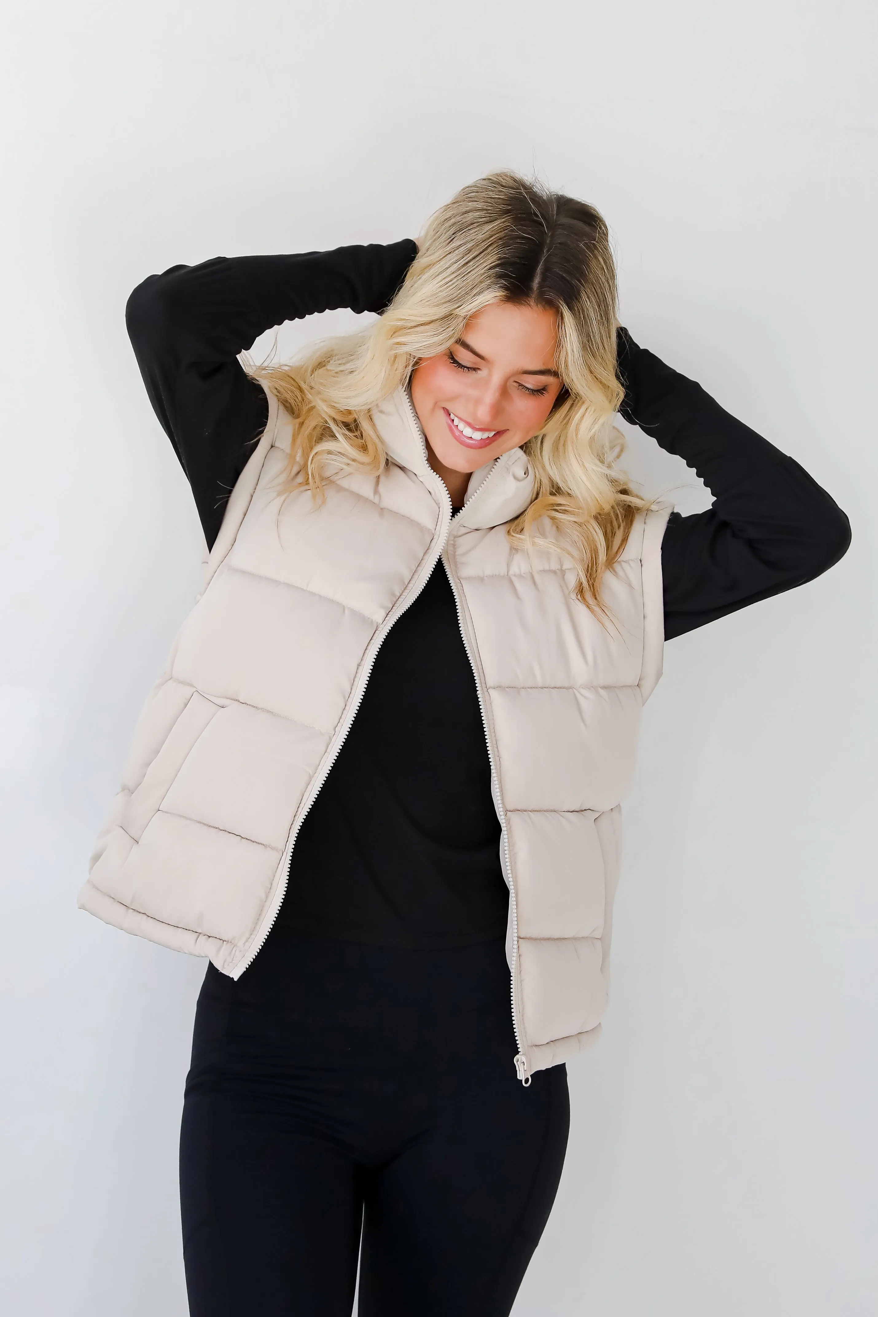 On Cloud Nine Puffer Vest - DOORBUSTER