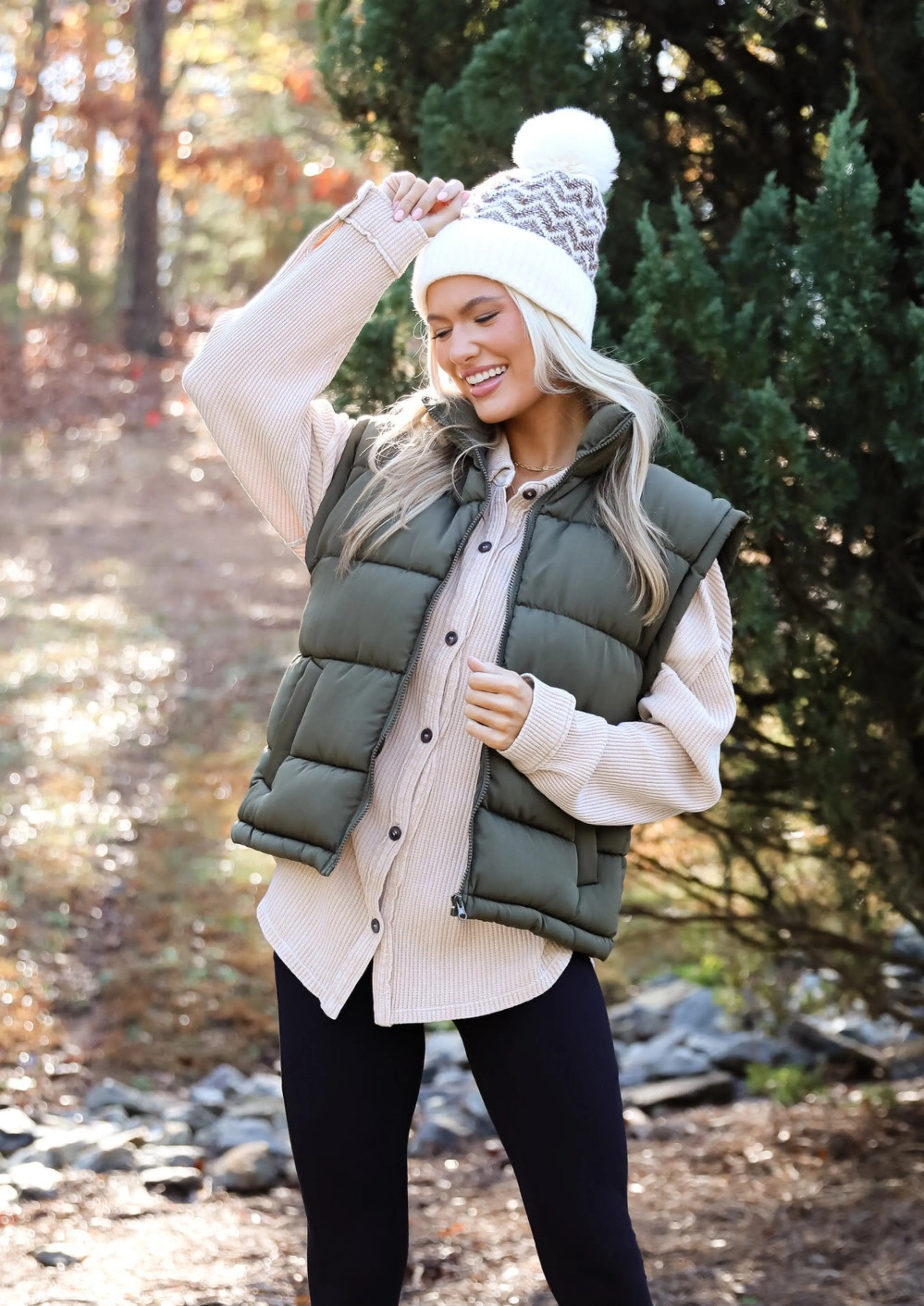 On Cloud Nine Puffer Vest - DOORBUSTER