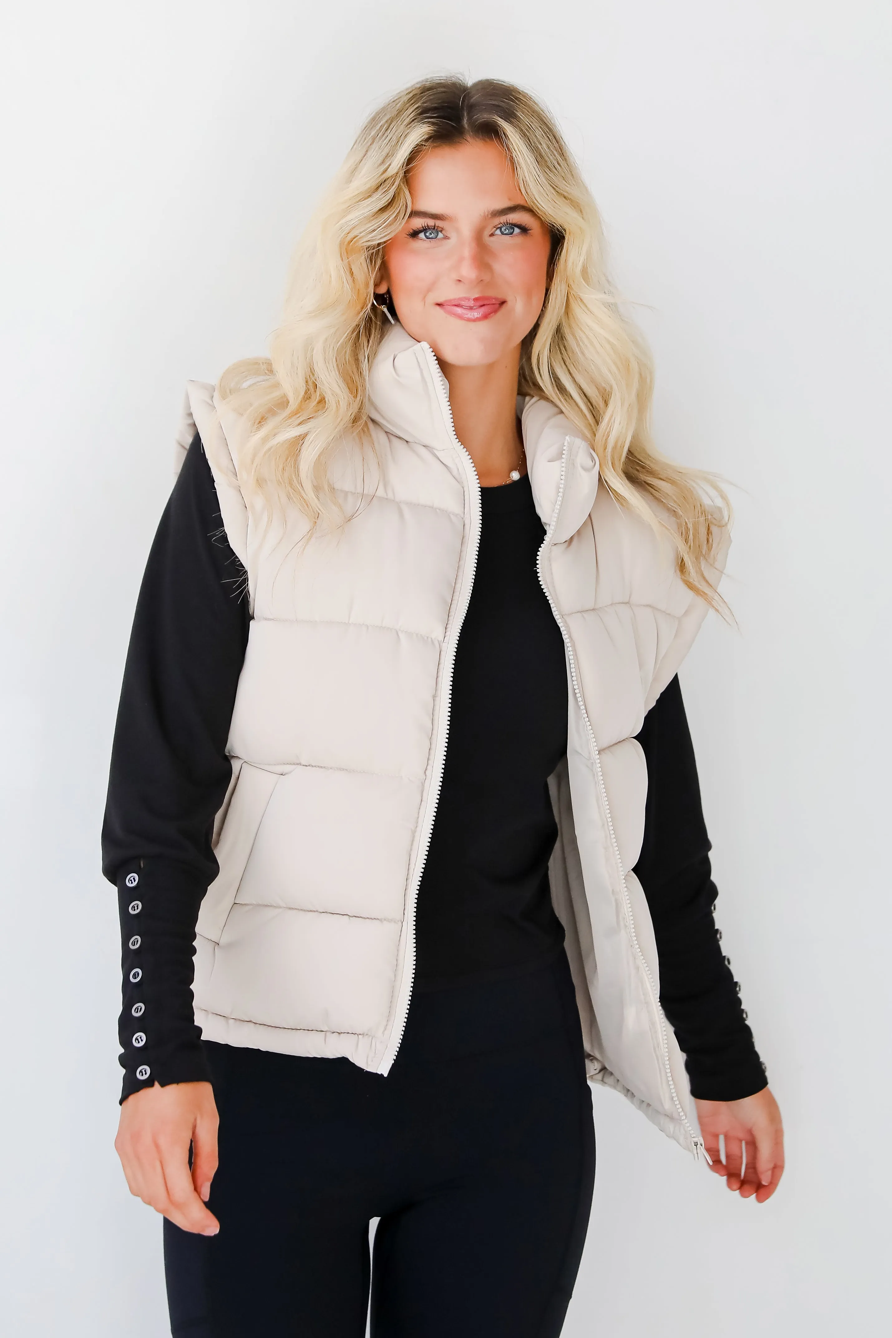 On Cloud Nine Puffer Vest - DOORBUSTER