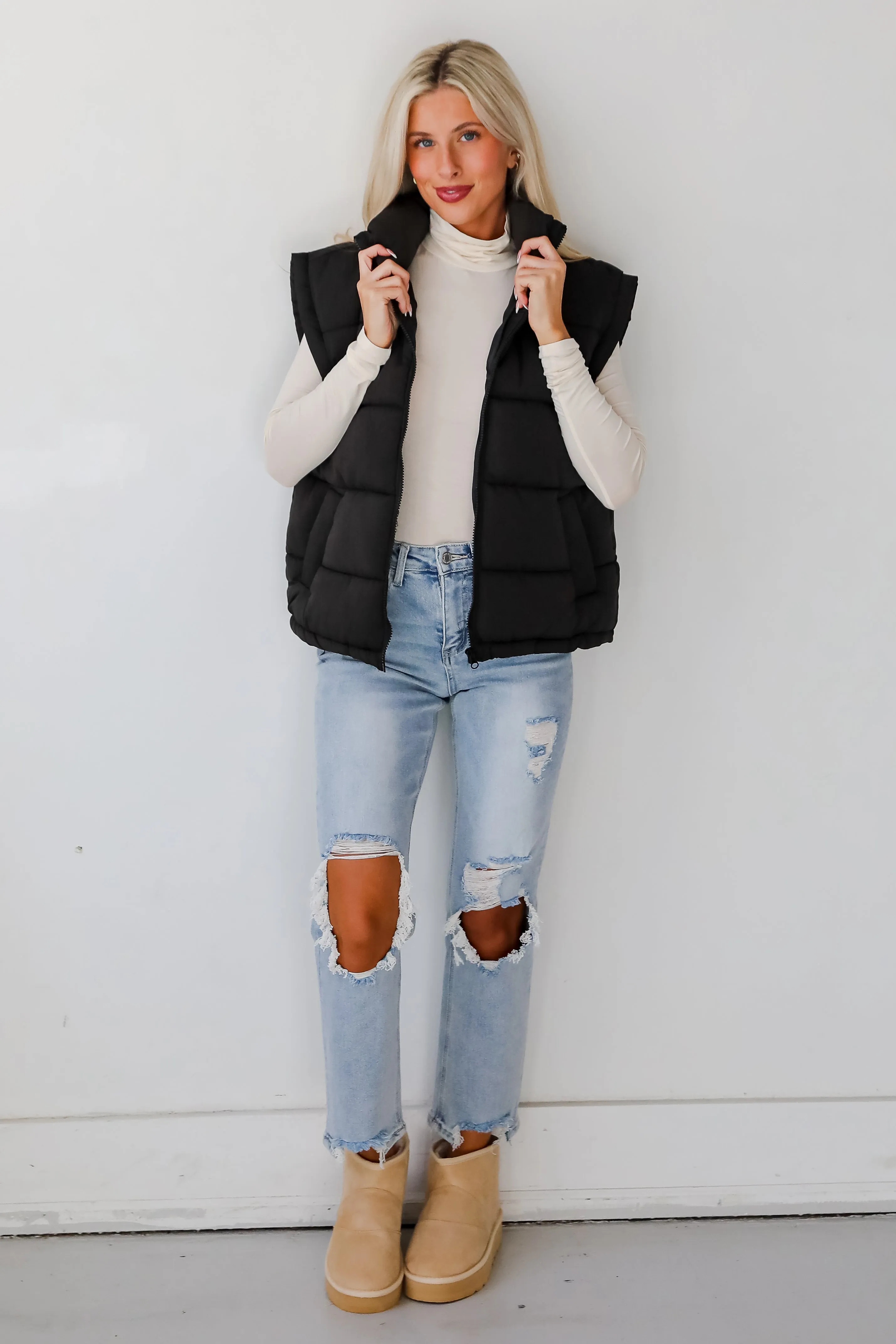 On Cloud Nine Puffer Vest - DOORBUSTER