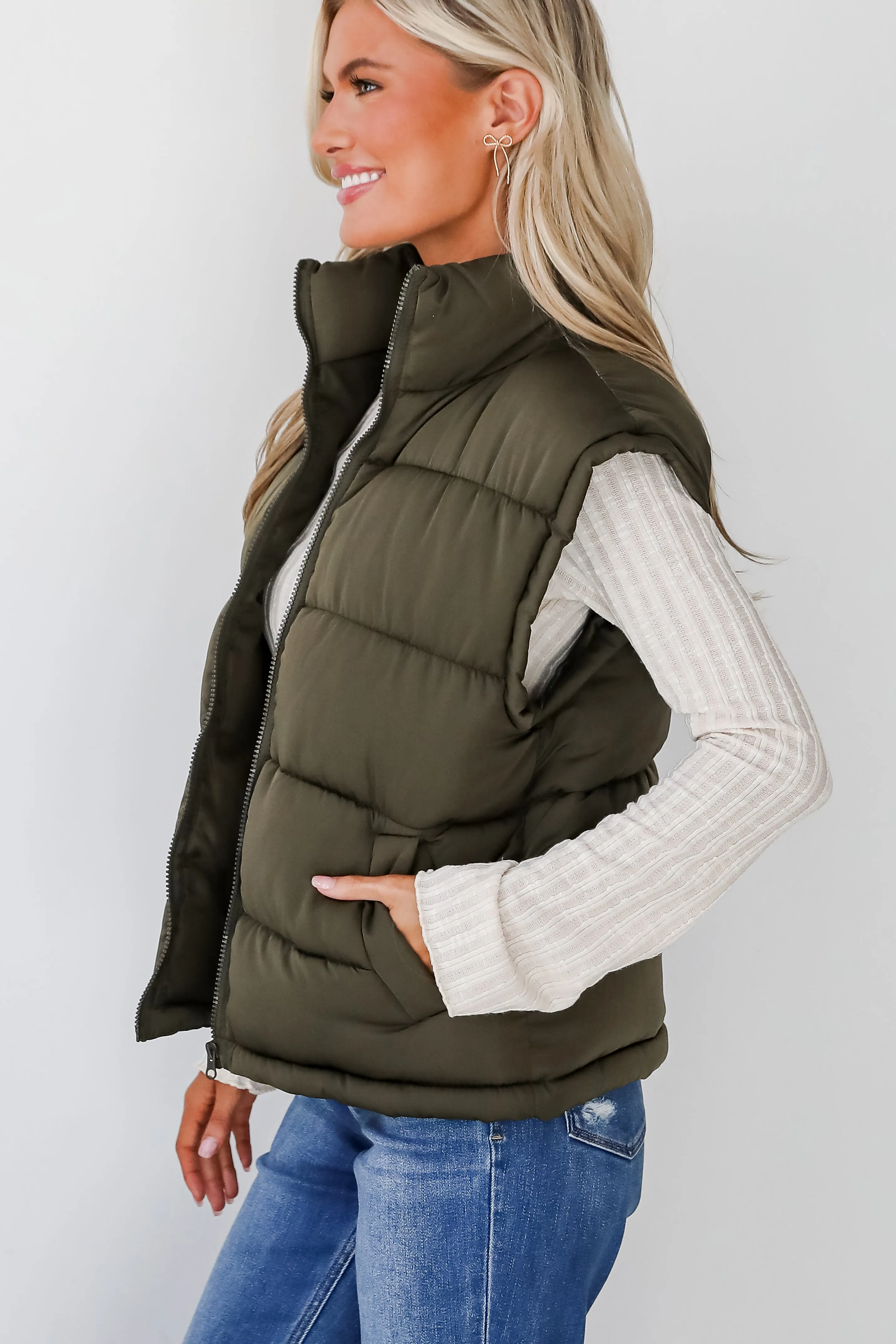 On Cloud Nine Puffer Vest - DOORBUSTER