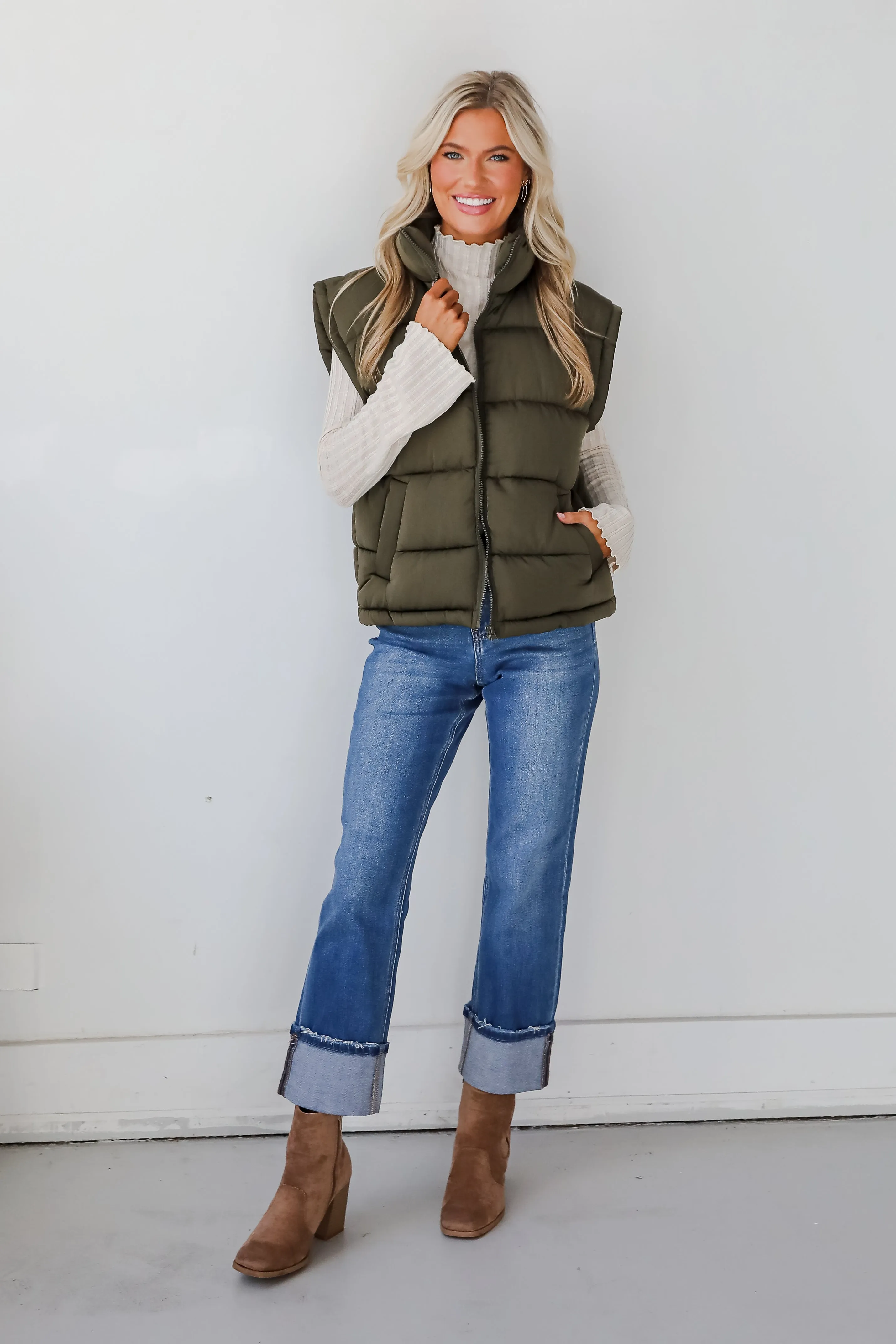 On Cloud Nine Puffer Vest - DOORBUSTER