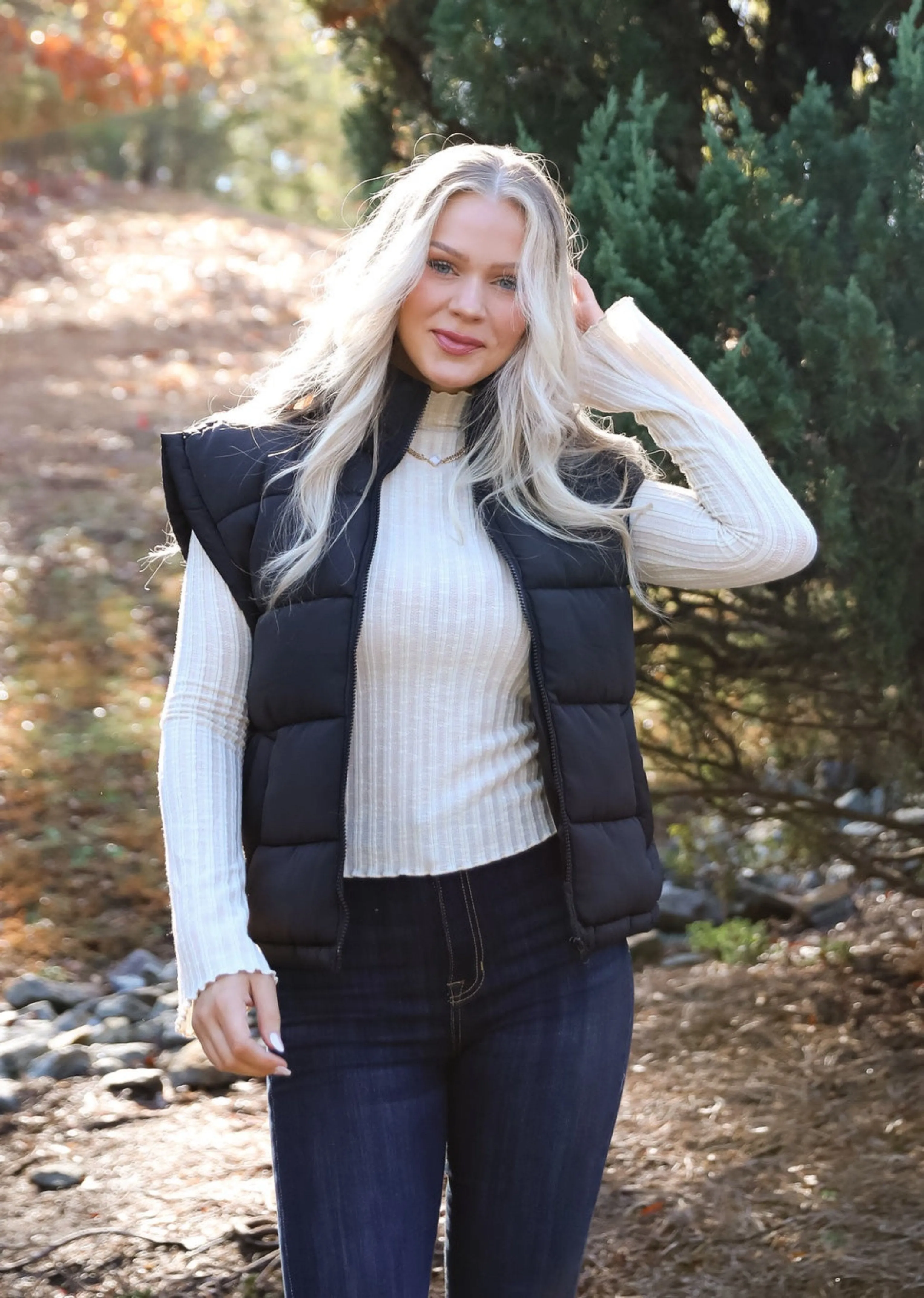 On Cloud Nine Puffer Vest - DOORBUSTER