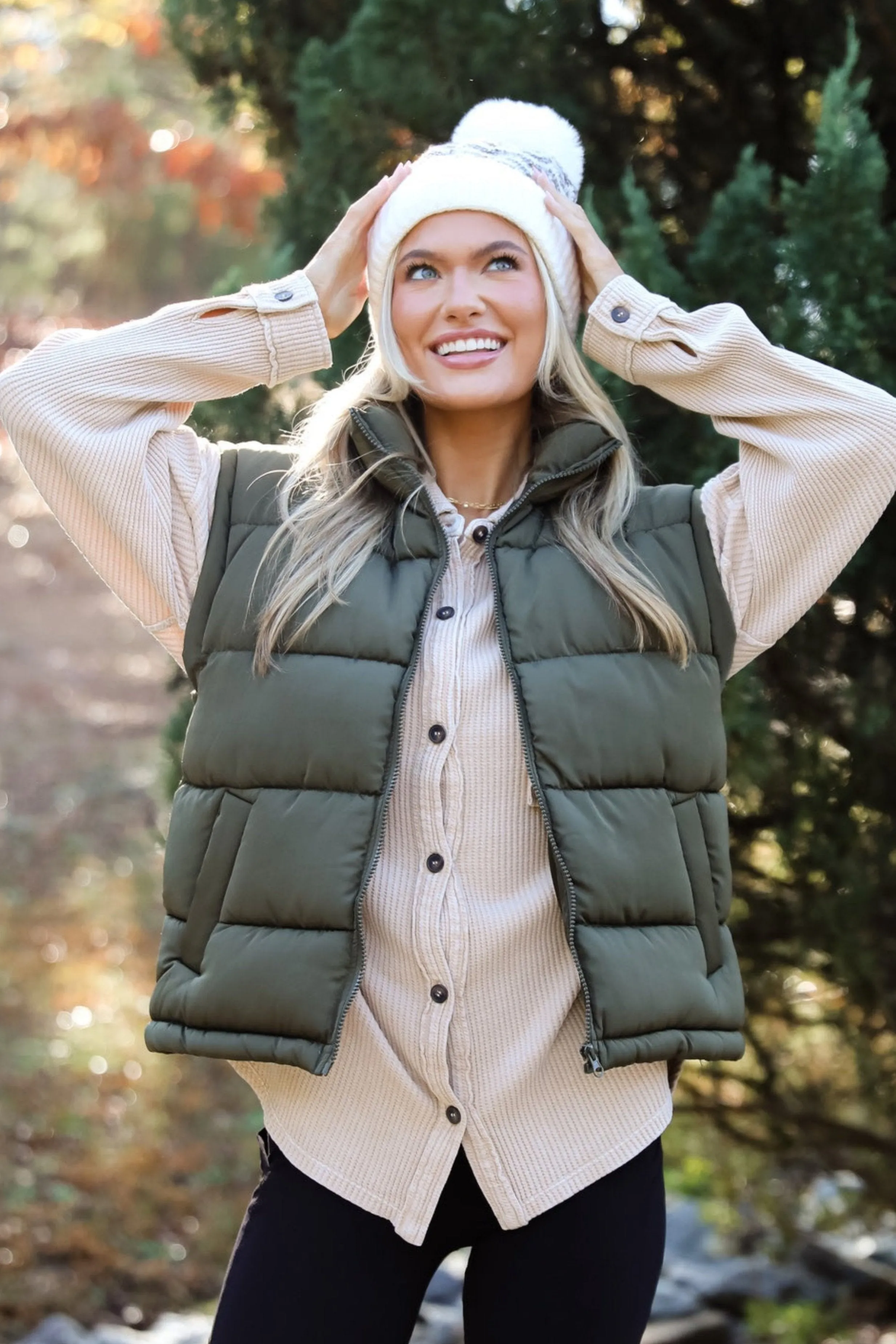 On Cloud Nine Puffer Vest - DOORBUSTER