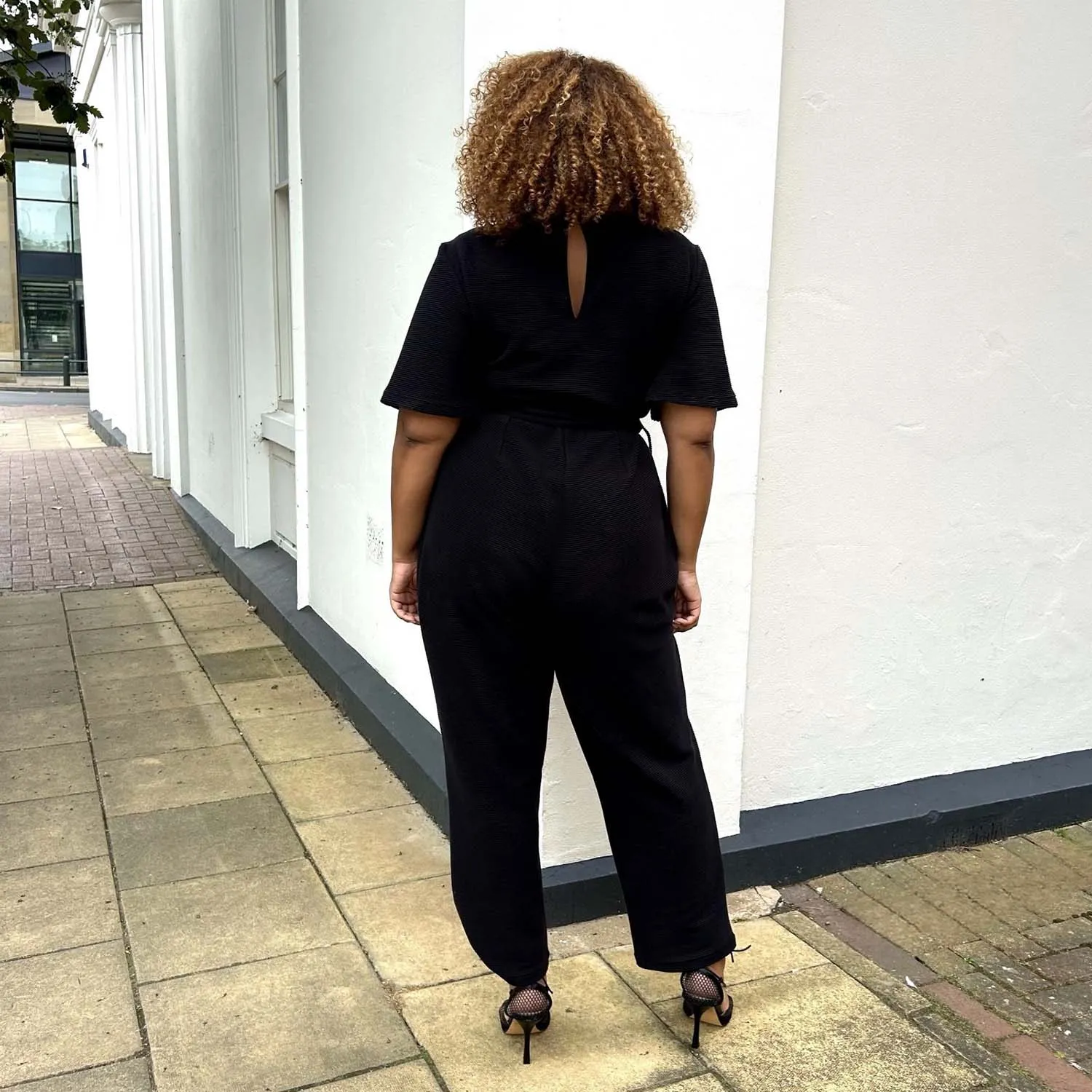 Ottoman Wrap Jumpsuit