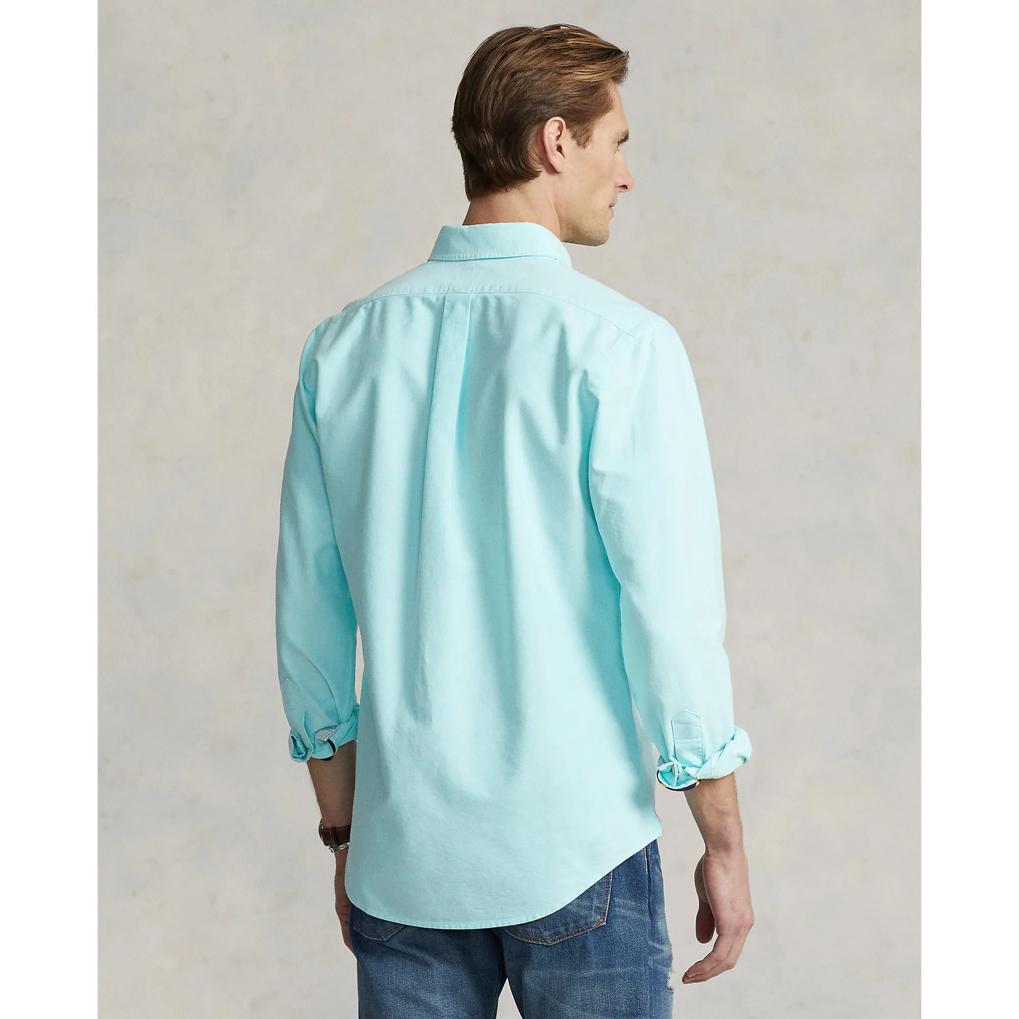 Polo Ralph Lauren - Oxford Shirt -  Turquoise Blue