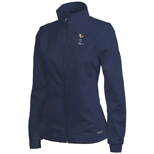 PRIDE Axis Ladies Softshell- Navy