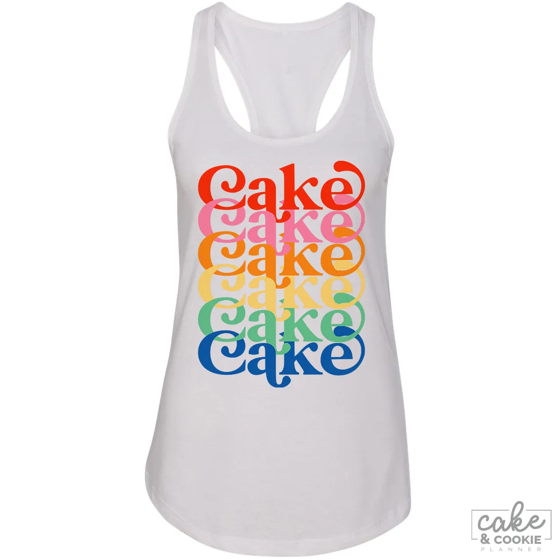 "Rainbow Layer Cake" Tank Top