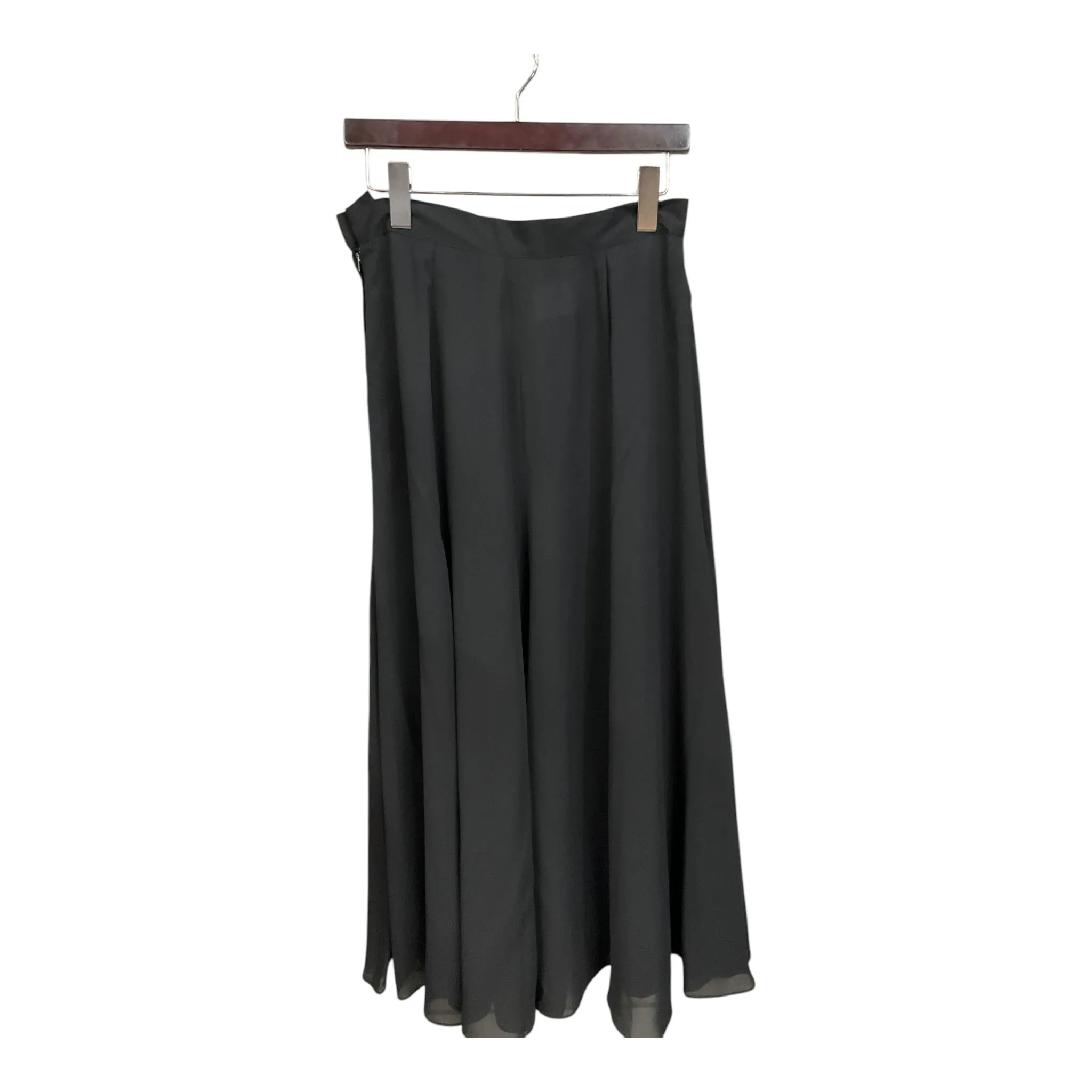 Skirt Maxi By Liz Claiborne In Black, Size: 12