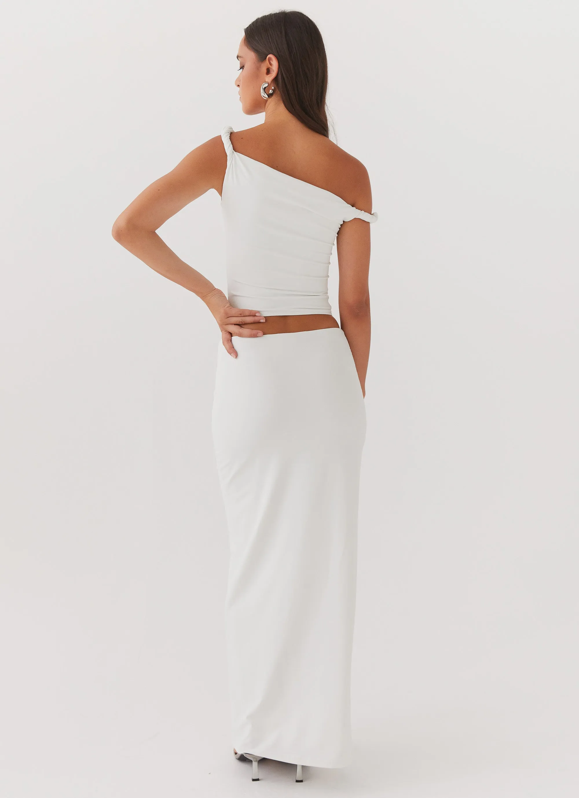 Solace Soul Maxi Skirt - Ivory