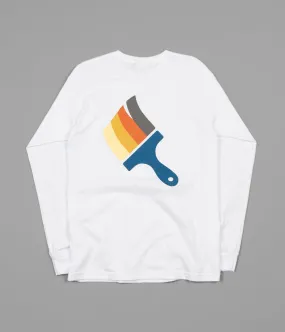 Stan Ray Paint Something Long Sleeve T-Shirt - White