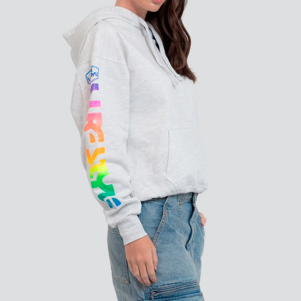 Surf Style Pullover Shield Hoodie