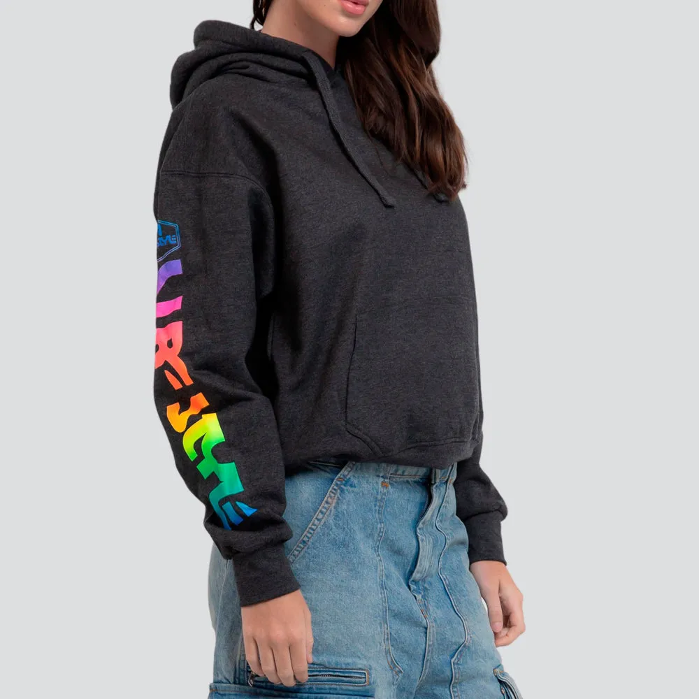 Surf Style Pullover Shield Hoodie