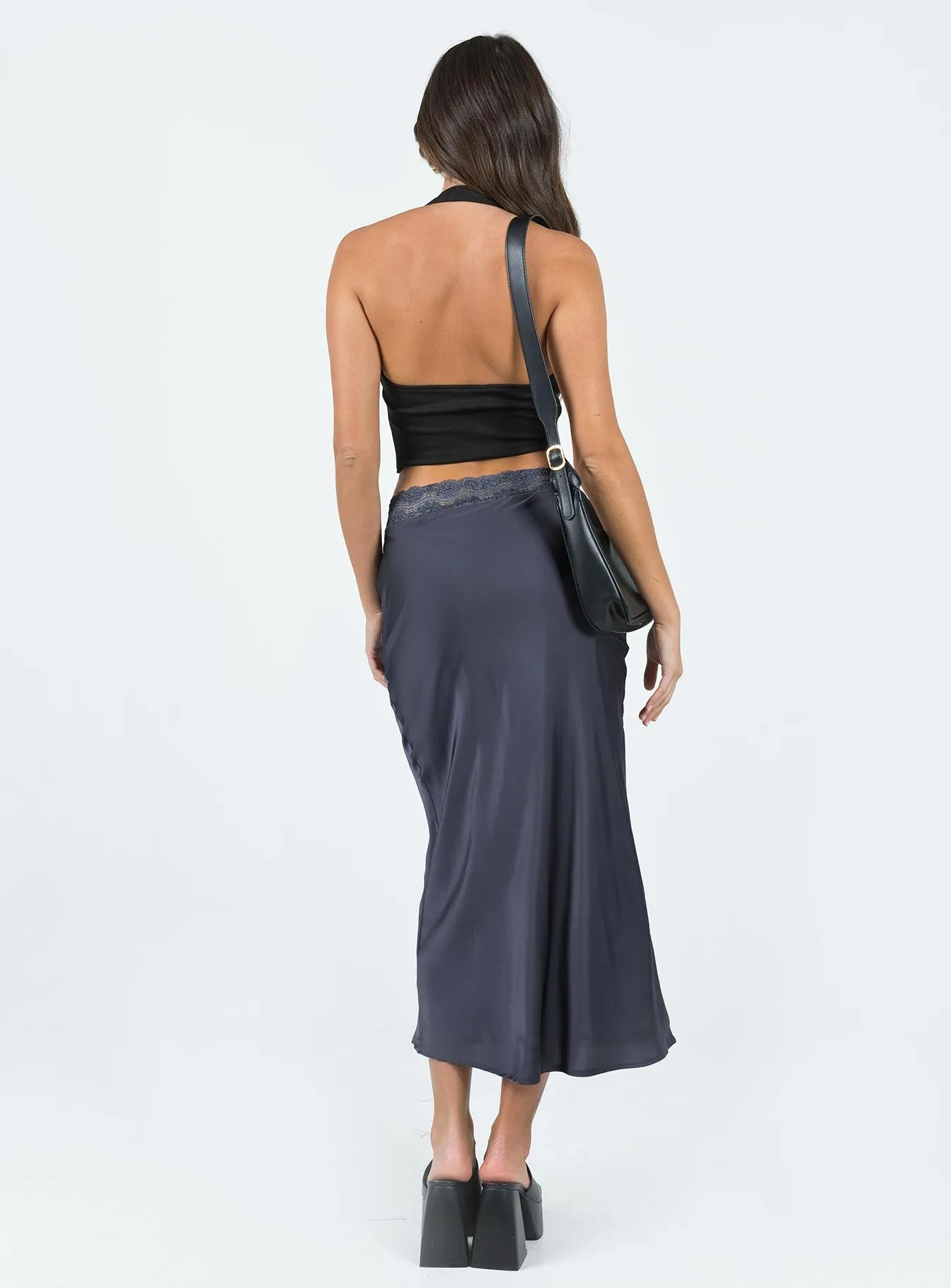 The Charmaine Maxi Skirt Slate