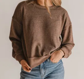 The Cropped Classic Crewneck Sweatshirt