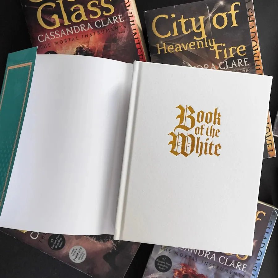 The Mortal Instruments Book of the White Replica Notebook