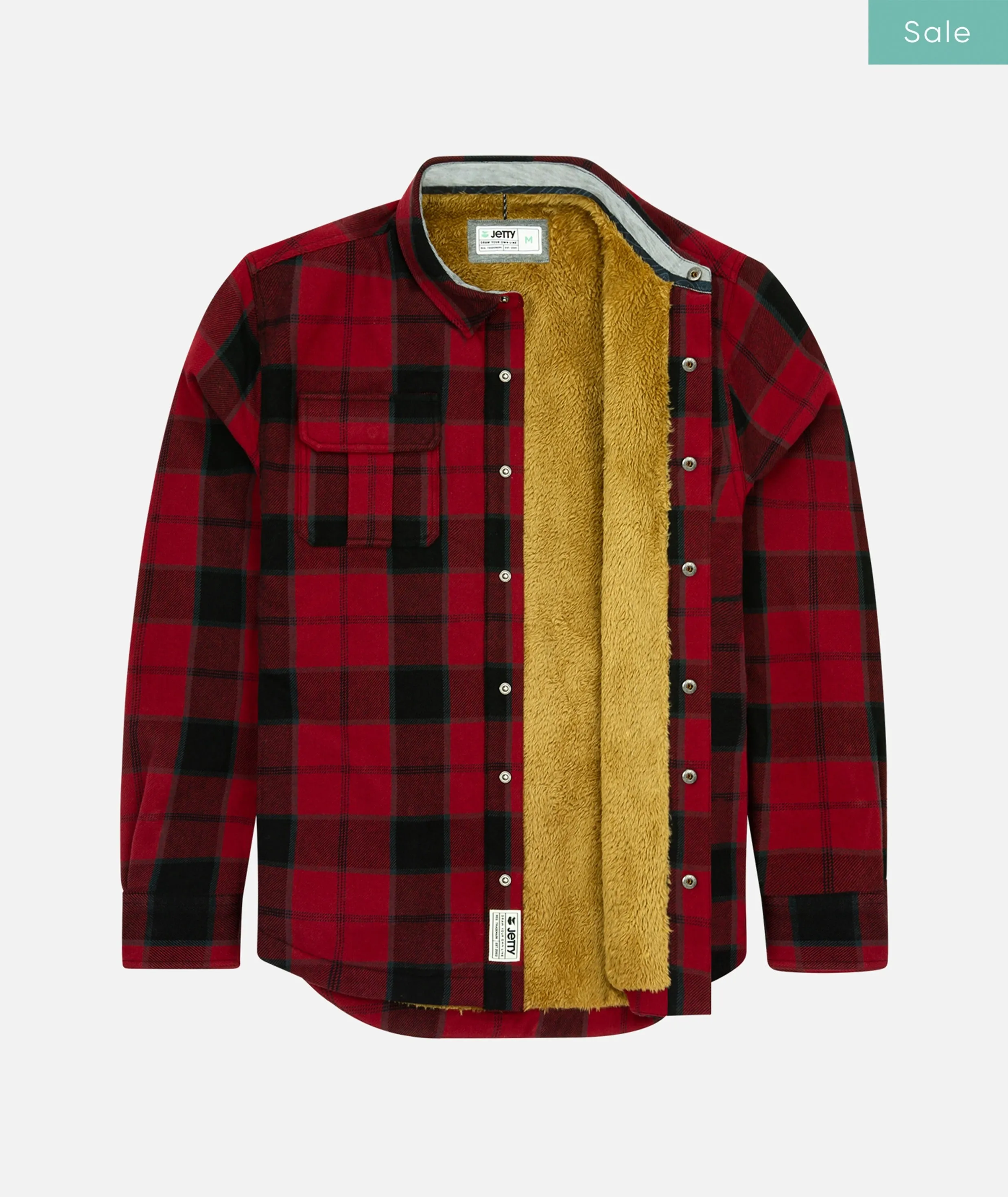 The Sherpa Jacket - Red